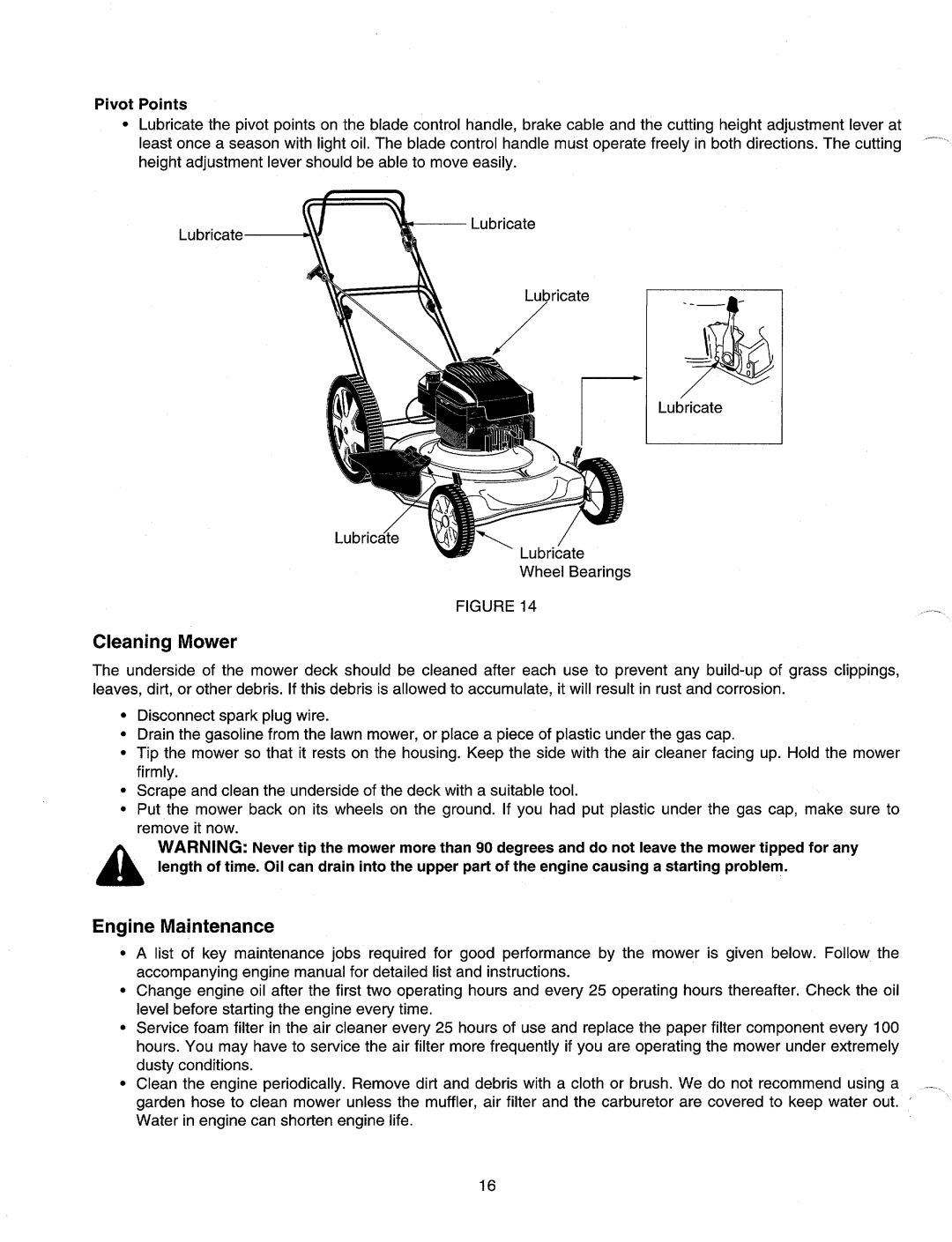 MTD 500 through 509 manual 