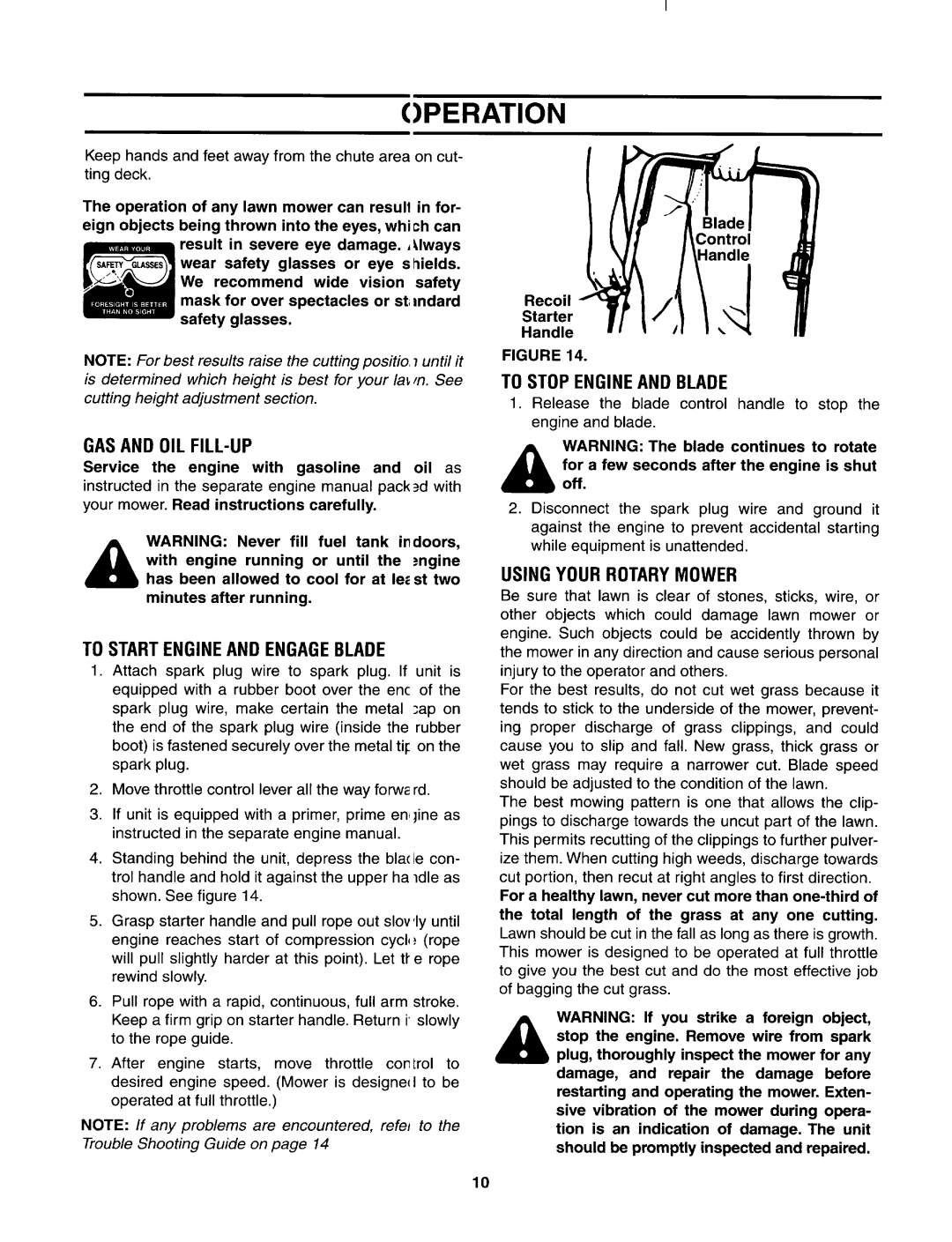 MTD 500 thru 508 manual 