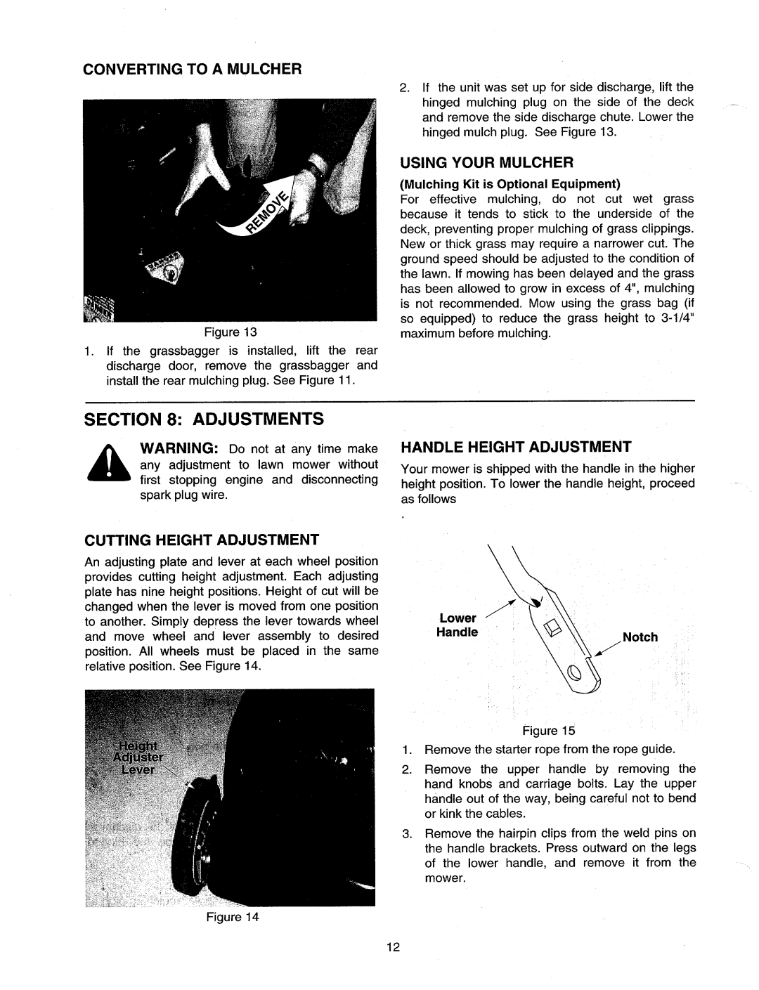 MTD 560 manual 