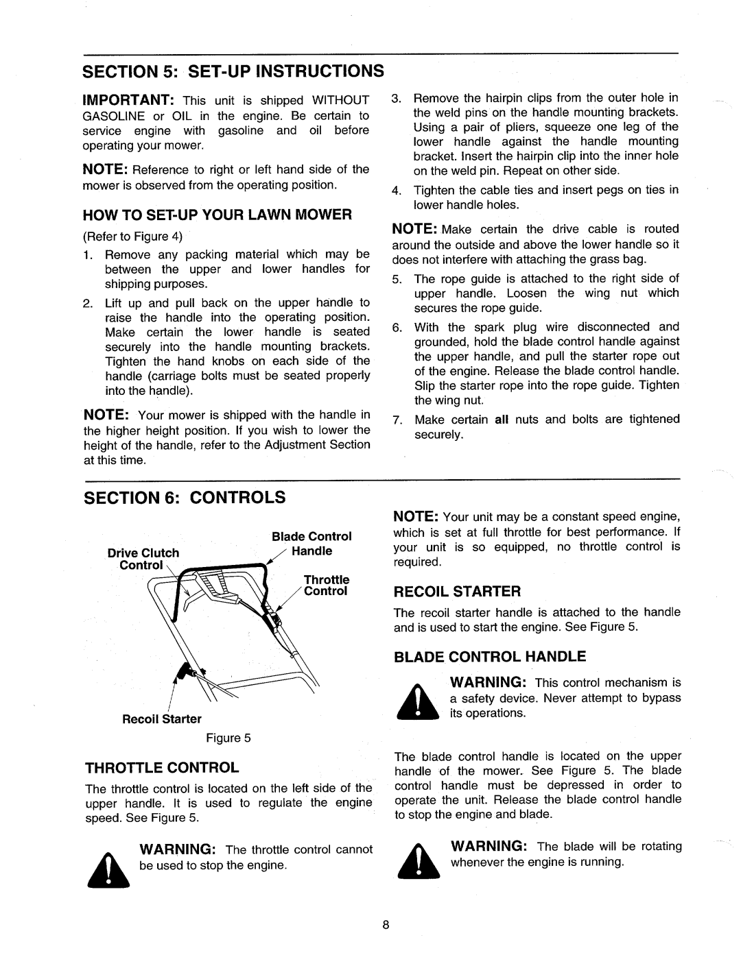 MTD 560 manual 