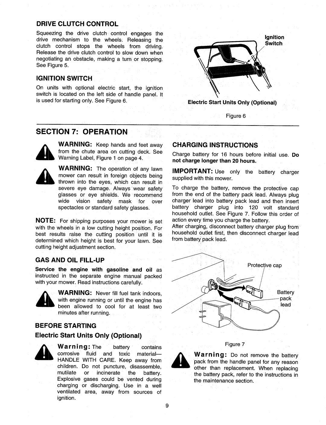 MTD 560 manual 