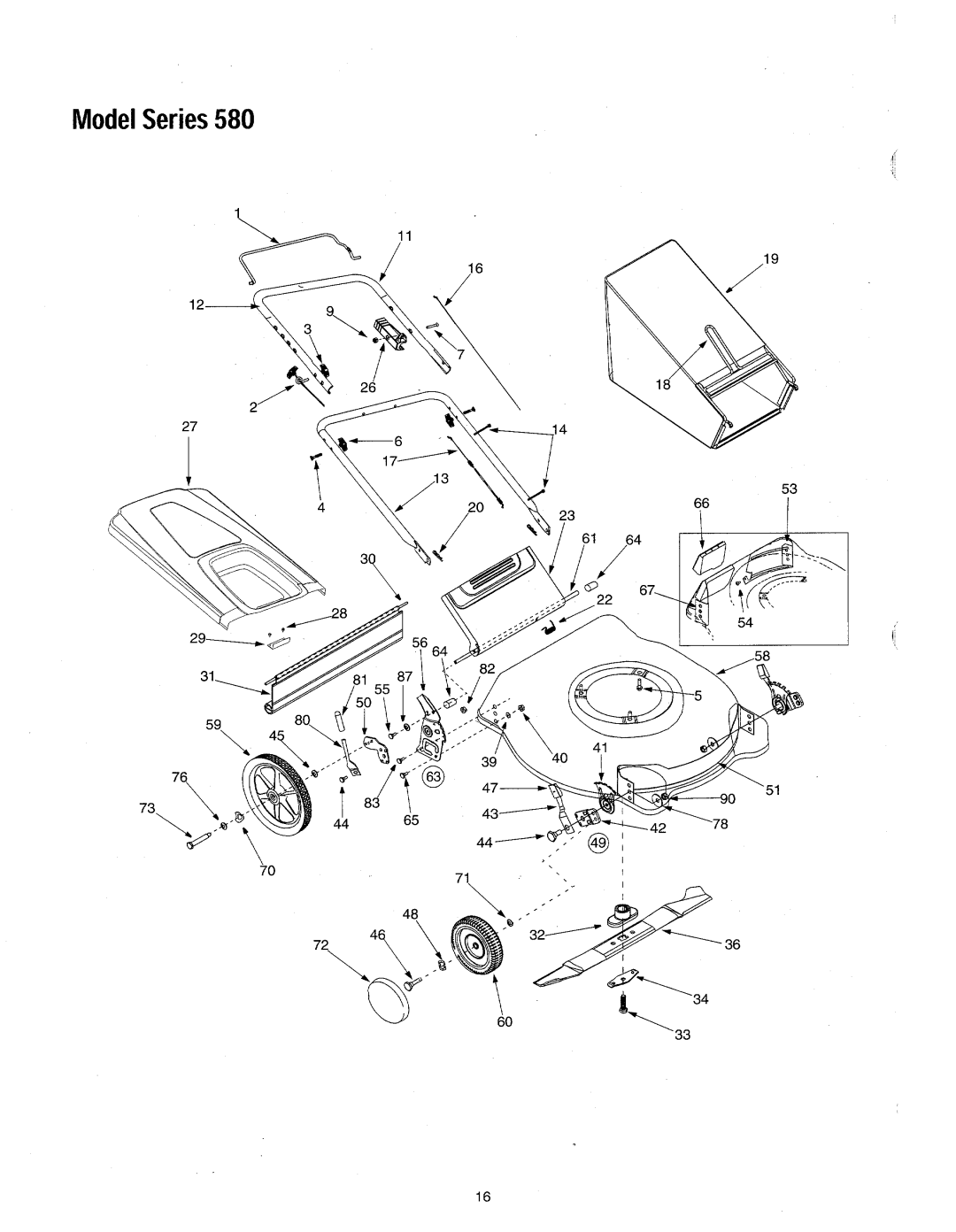 MTD 580 manual 