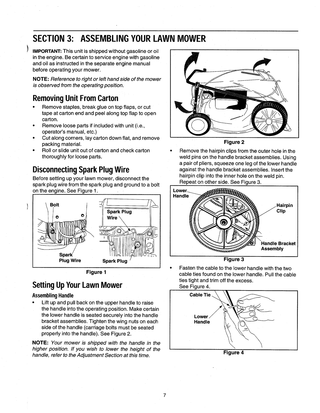 MTD 580 manual 