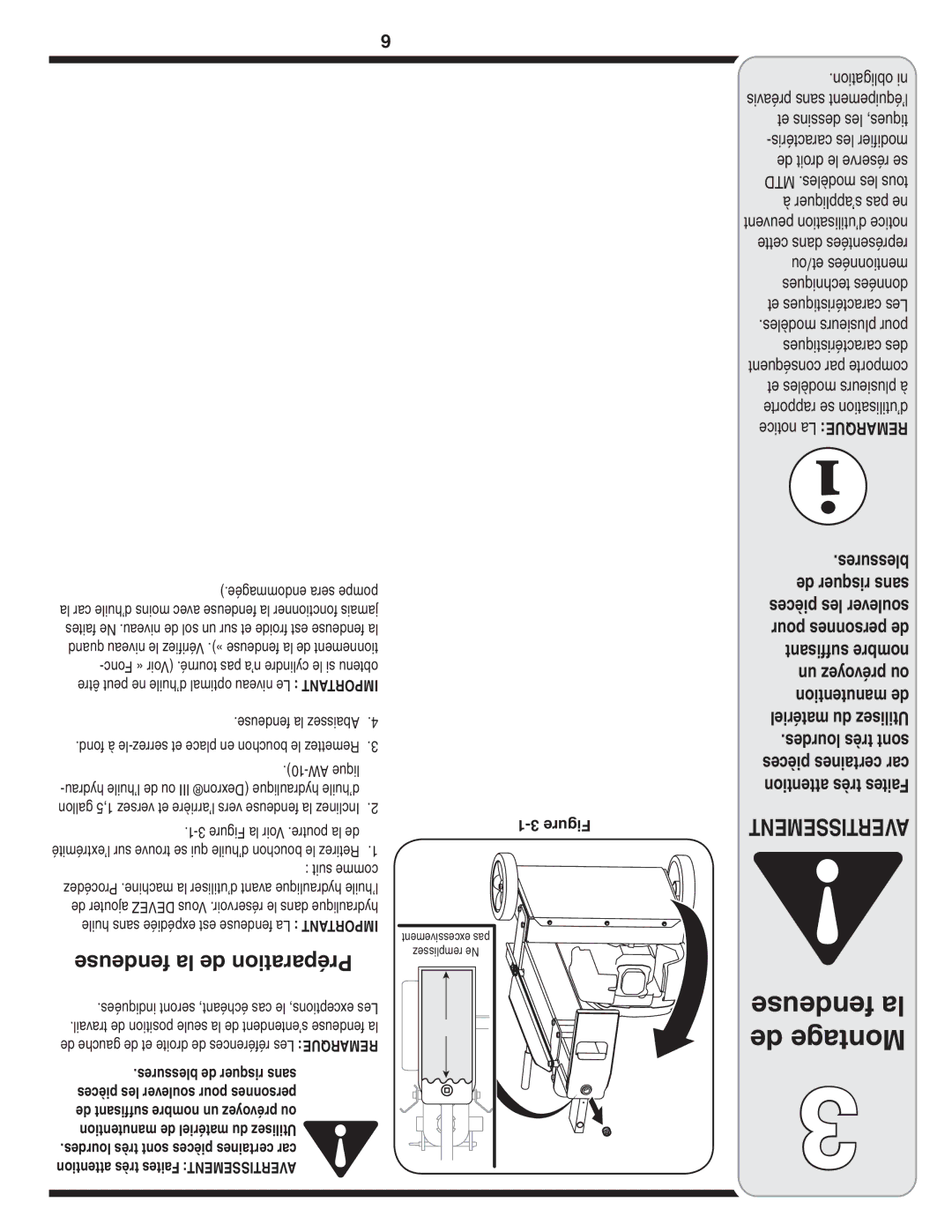 MTD 5DM warranty Fendeuse la de Préparation 