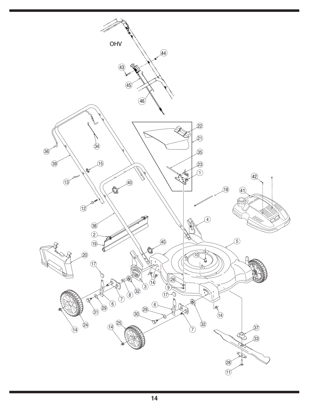 MTD 60-1616-6 owner manual Ohv 