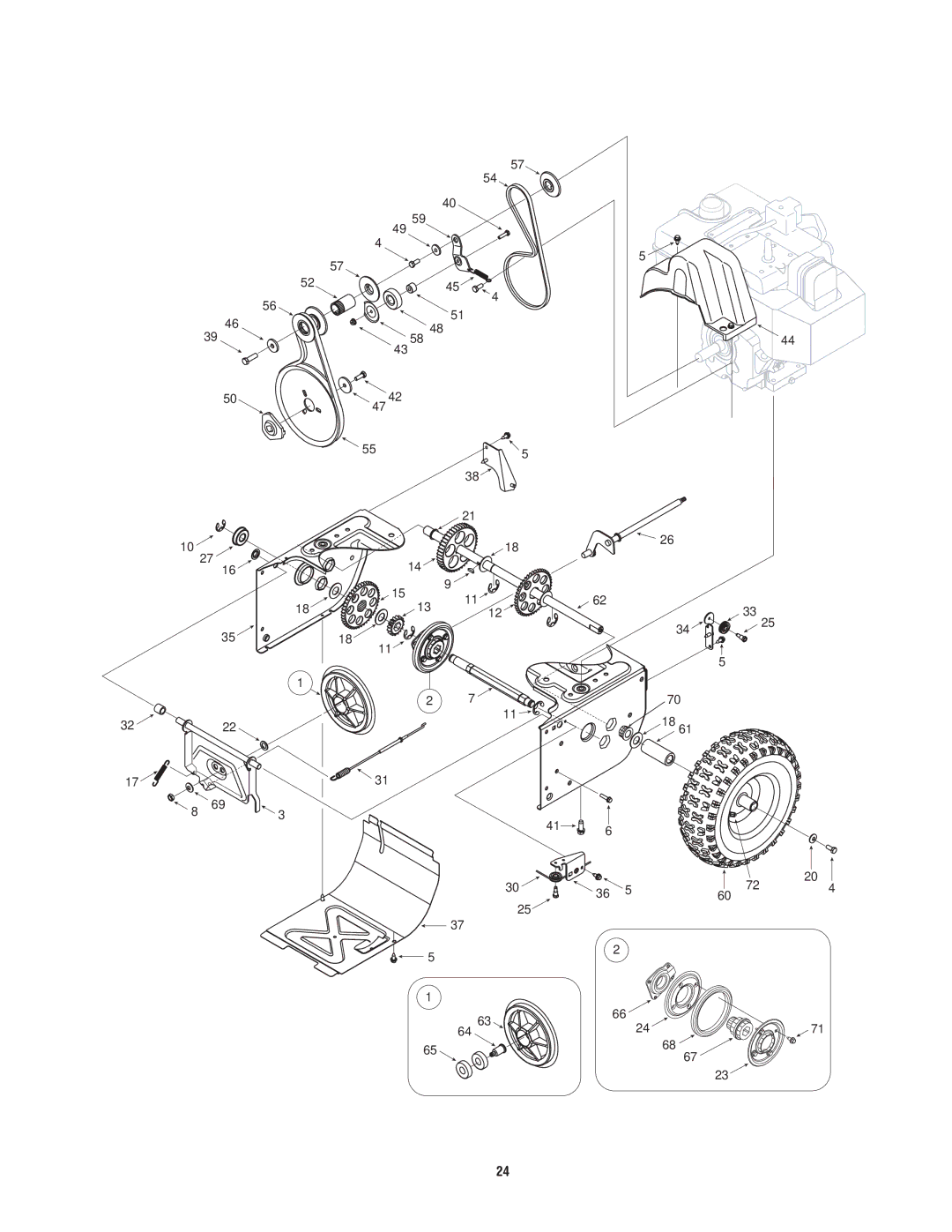 MTD 60-3754-4, 60-3753-6 manual 