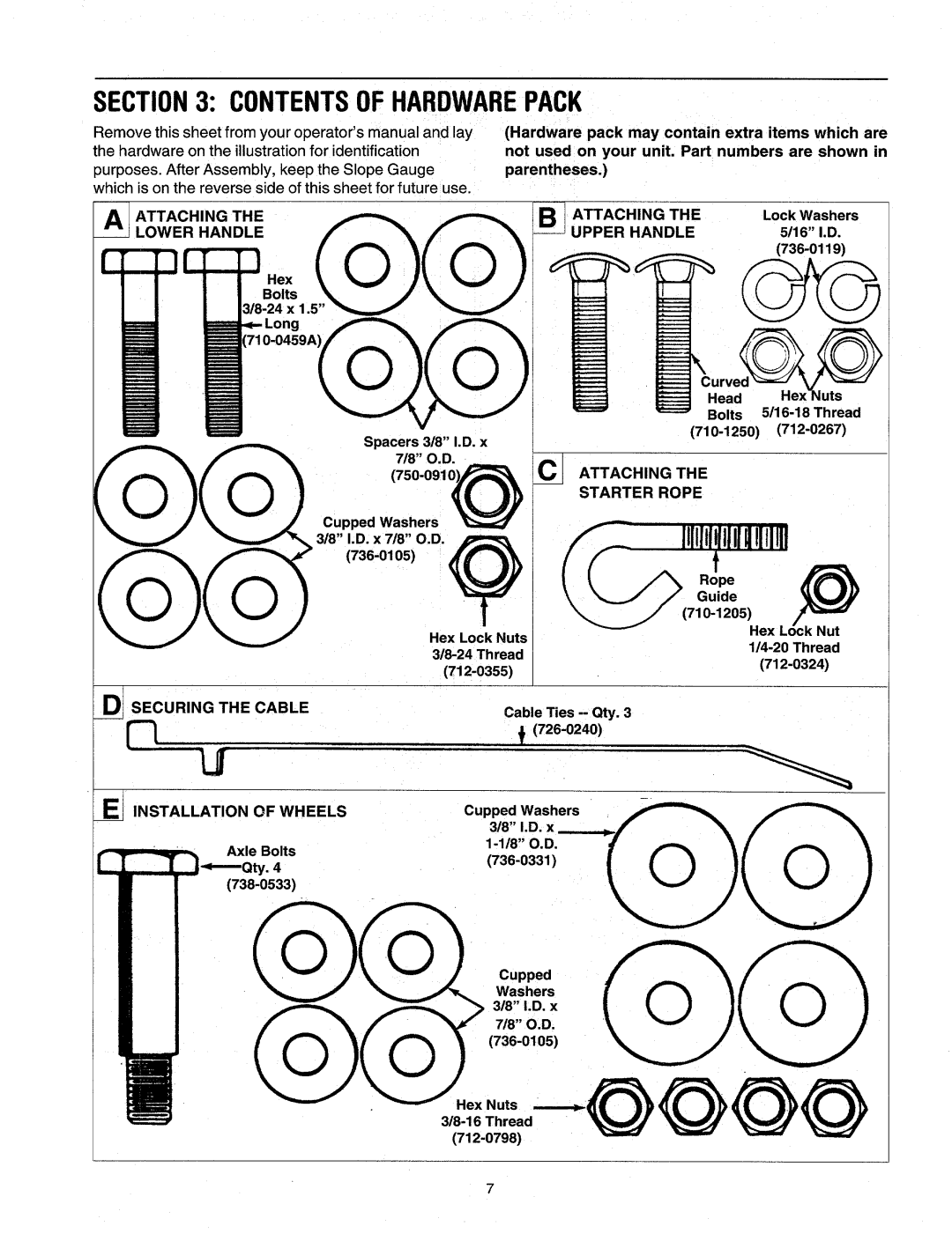 MTD 60 manual 