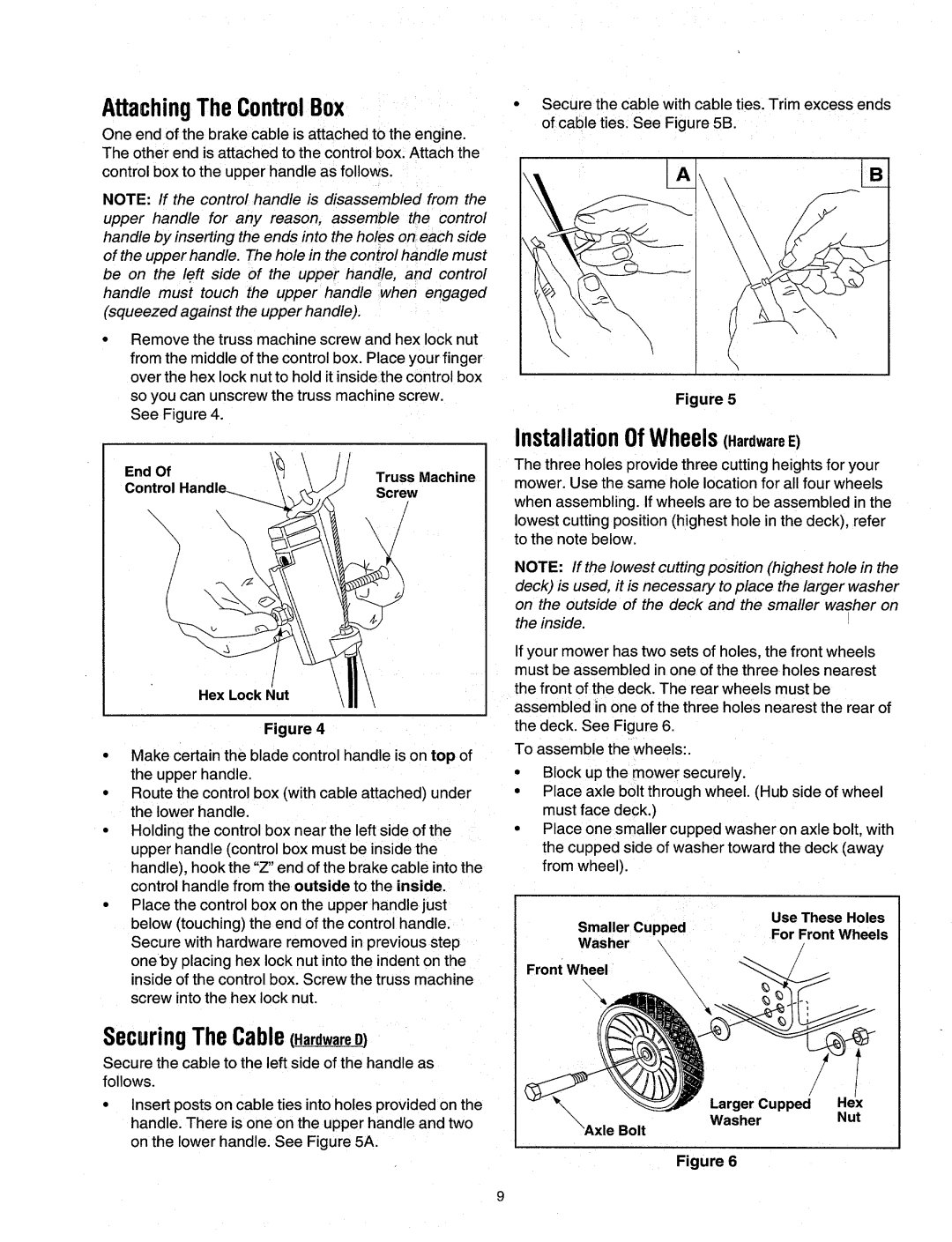 MTD 60 manual 