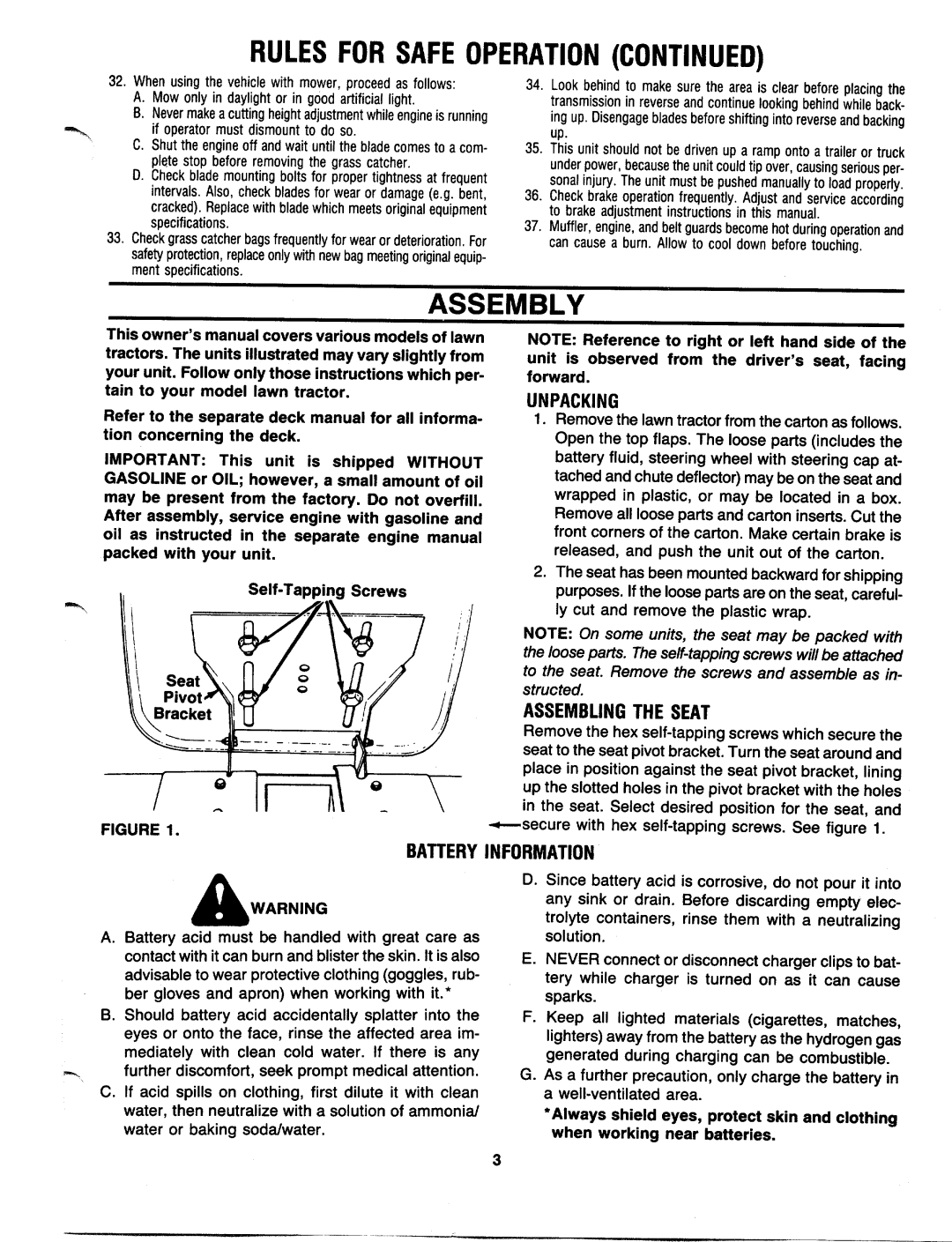 MTD 600-699 manual 