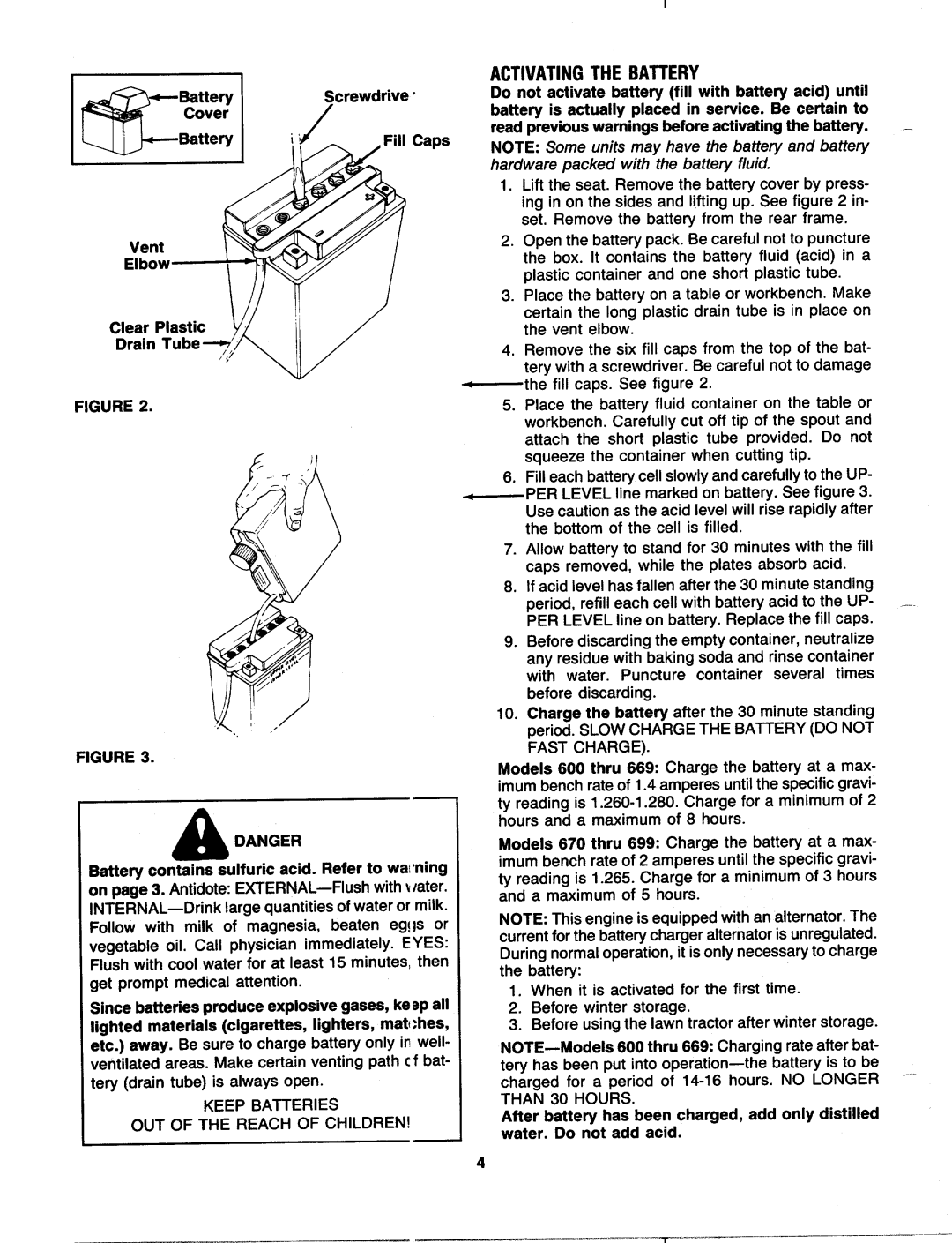 MTD 600-699 manual 