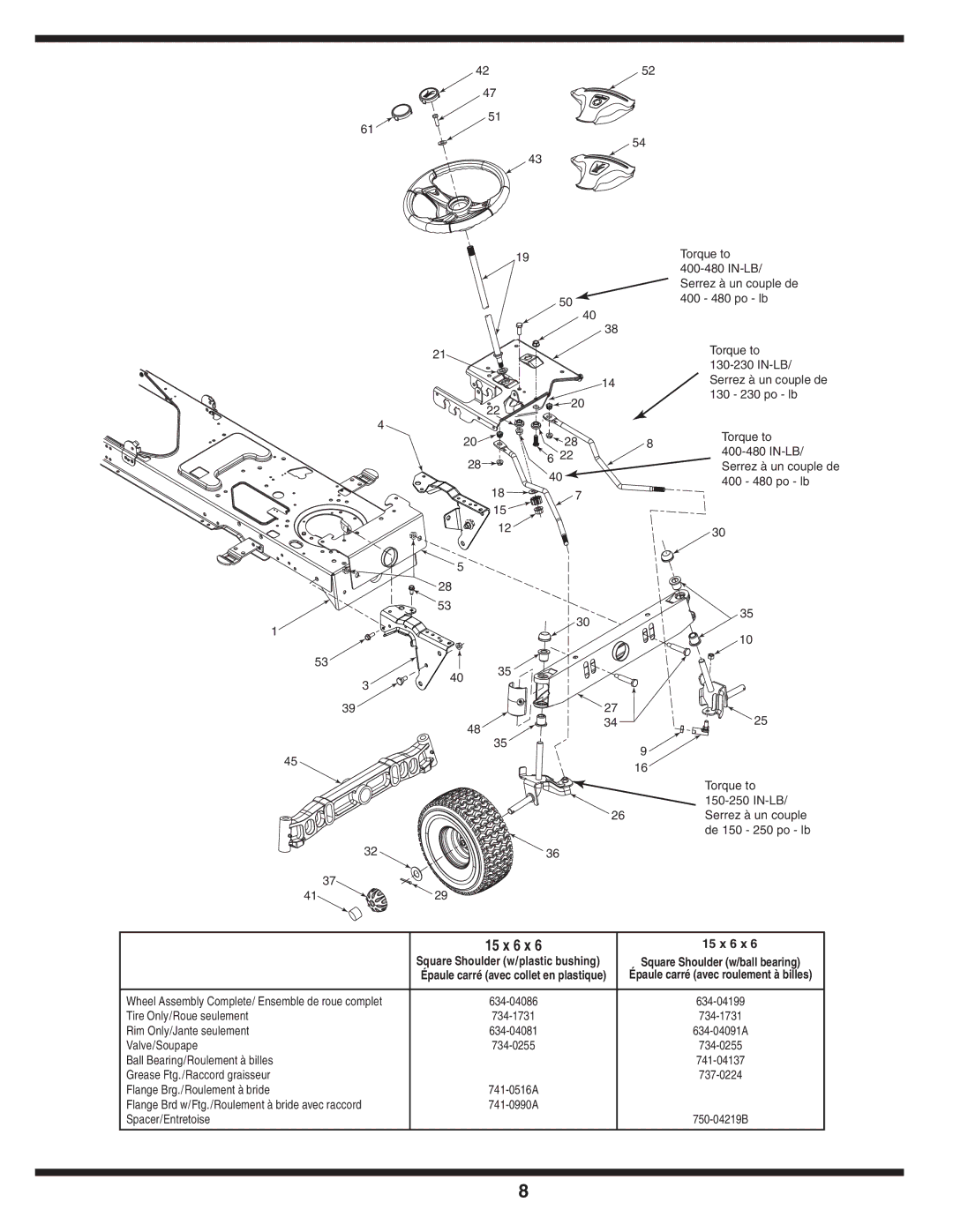 MTD 600 manual 15 x 6 x 