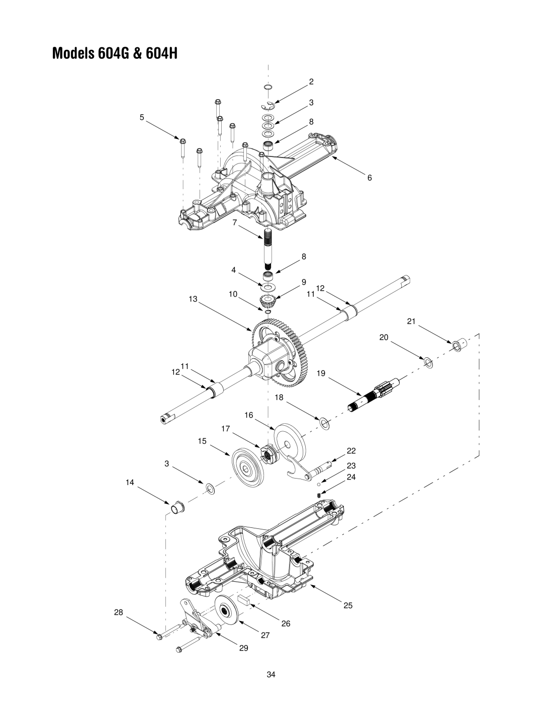 MTD 604H manual 1211 