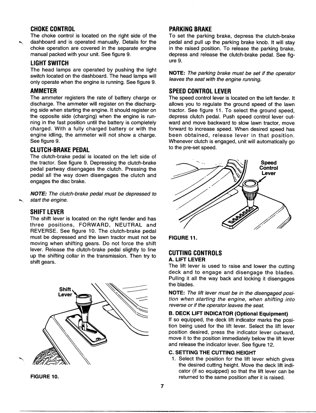 MTD 610-619 manual 