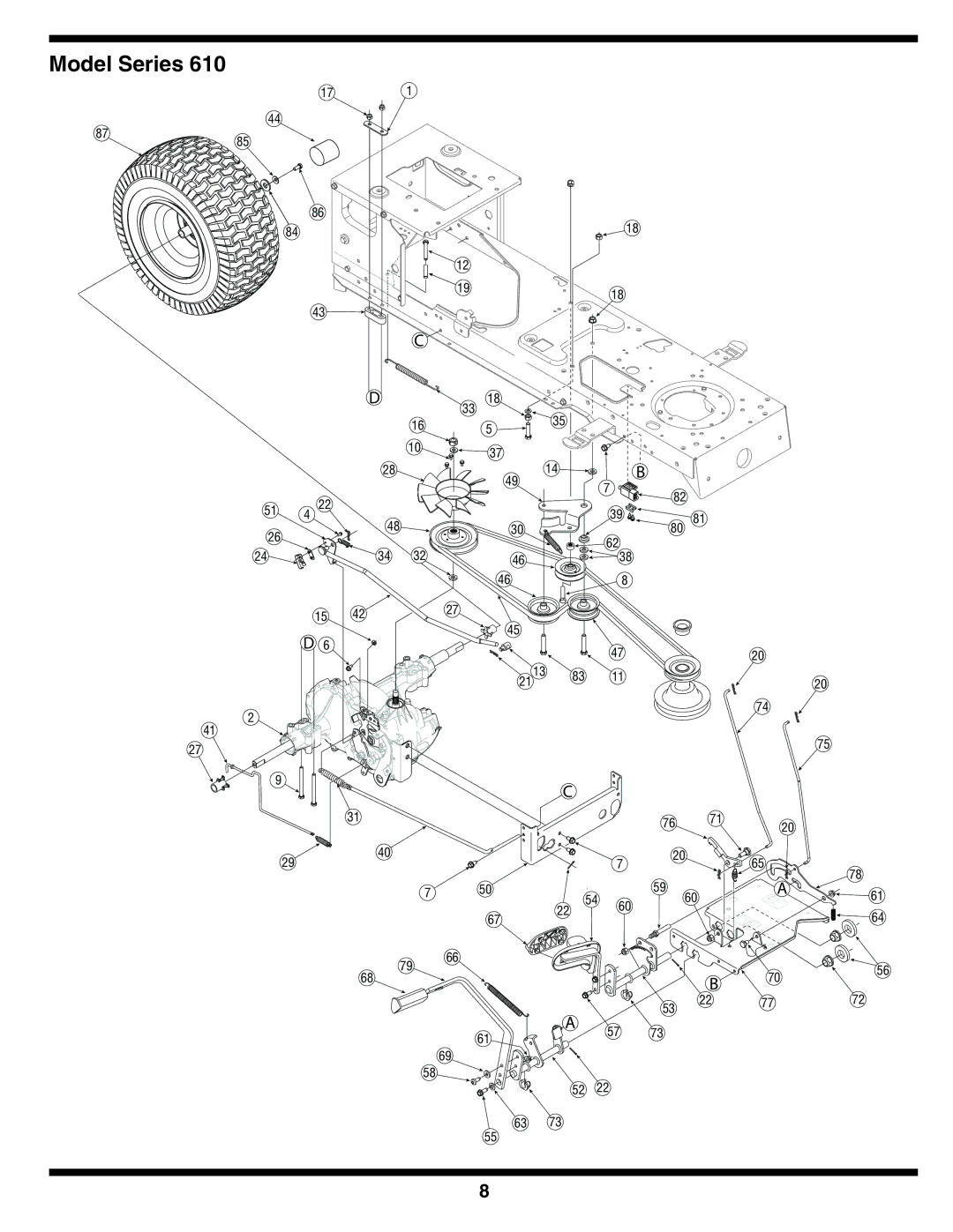 MTD 610 manual 171 8785 7056 7772 