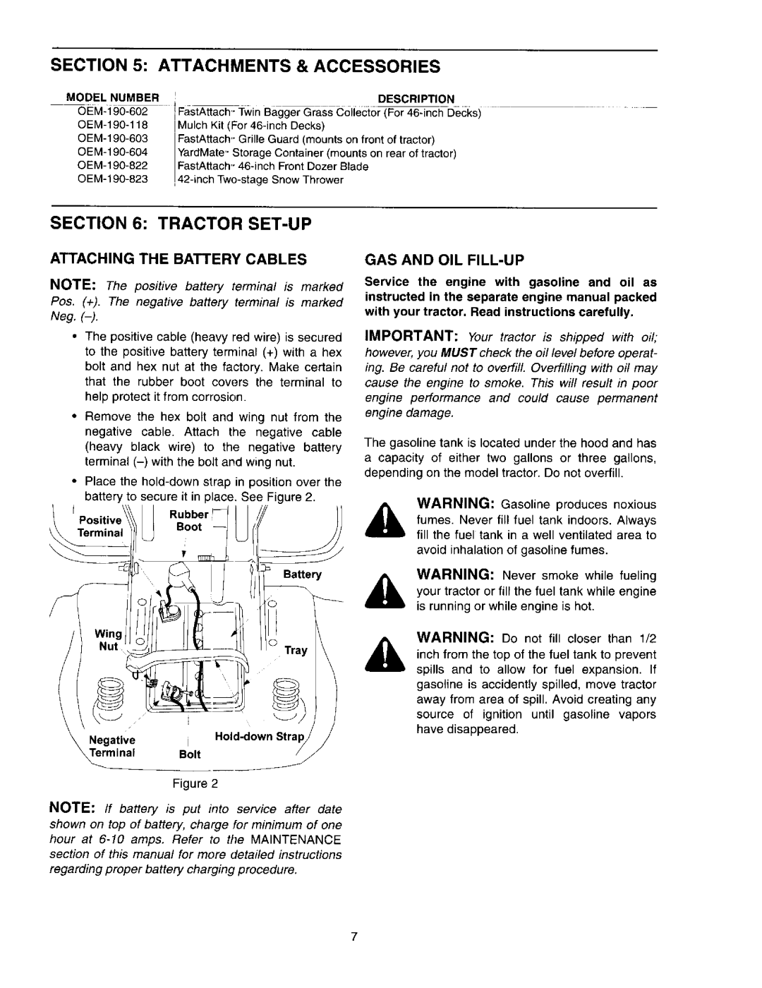 MTD 617, 619, 618 manual 