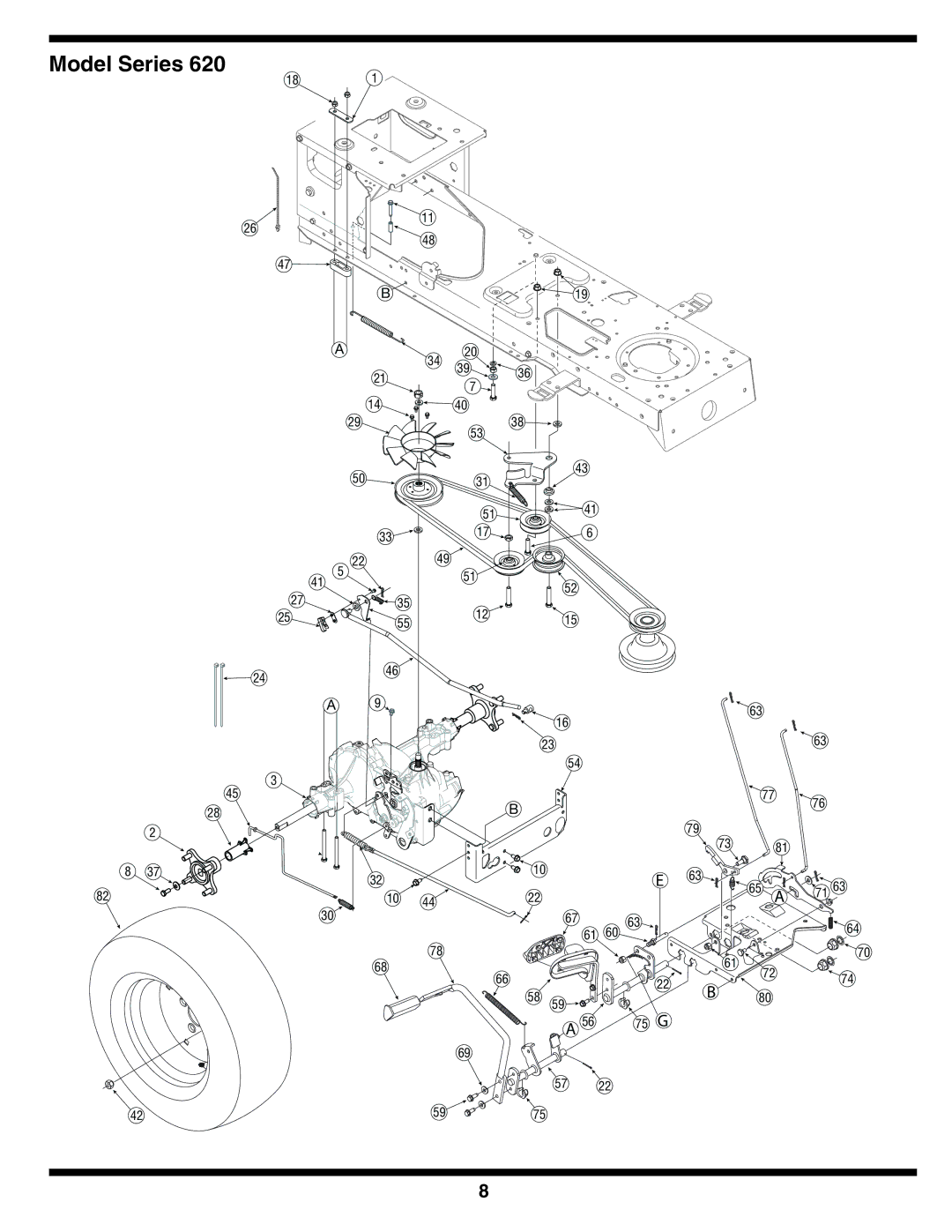 MTD 620 manual 75 G 