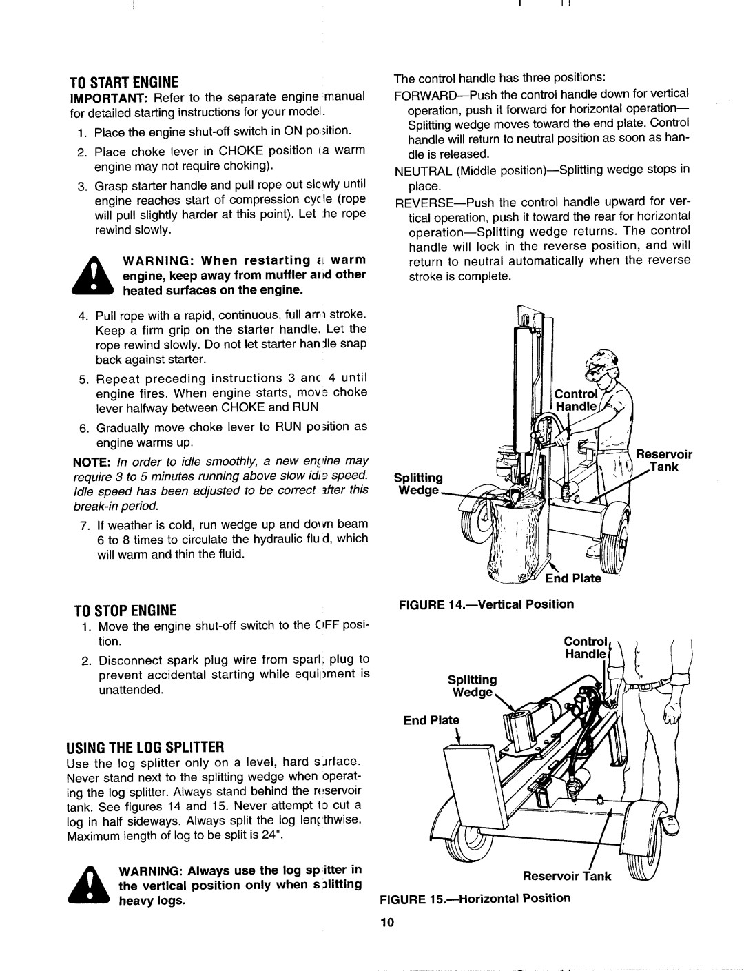 MTD 638 manual 