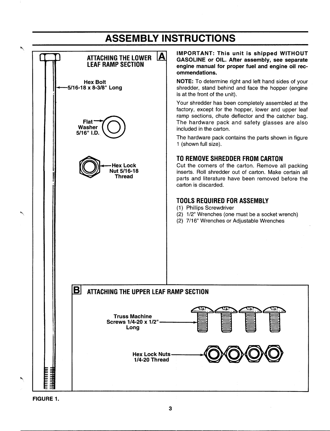 MTD 645B thru 651B manual 