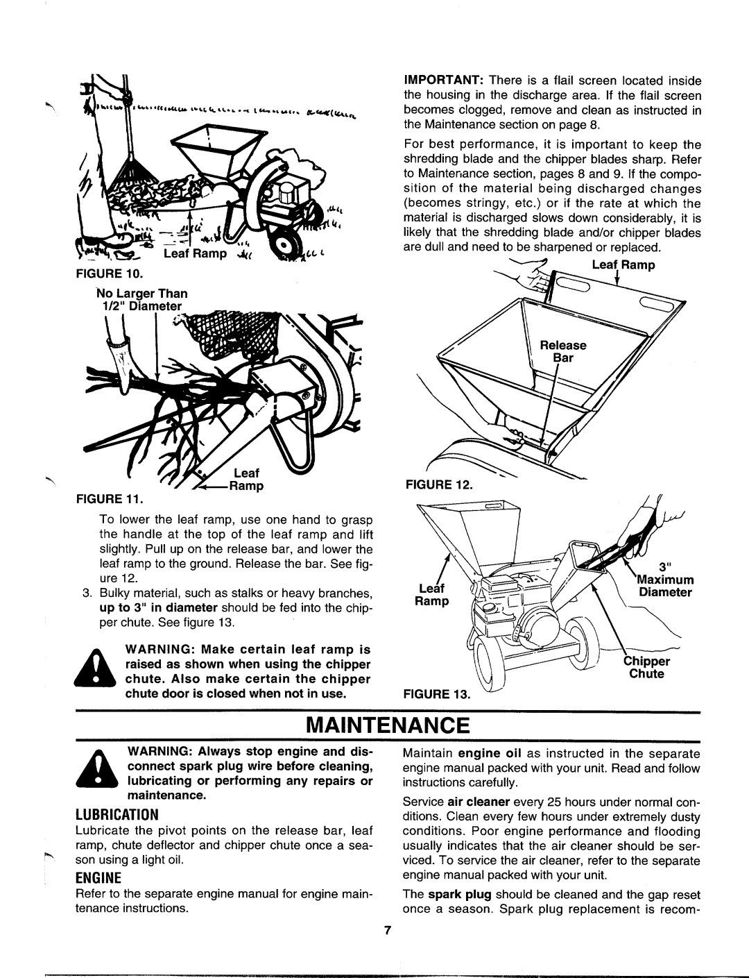 MTD 645B thru 651B manual 