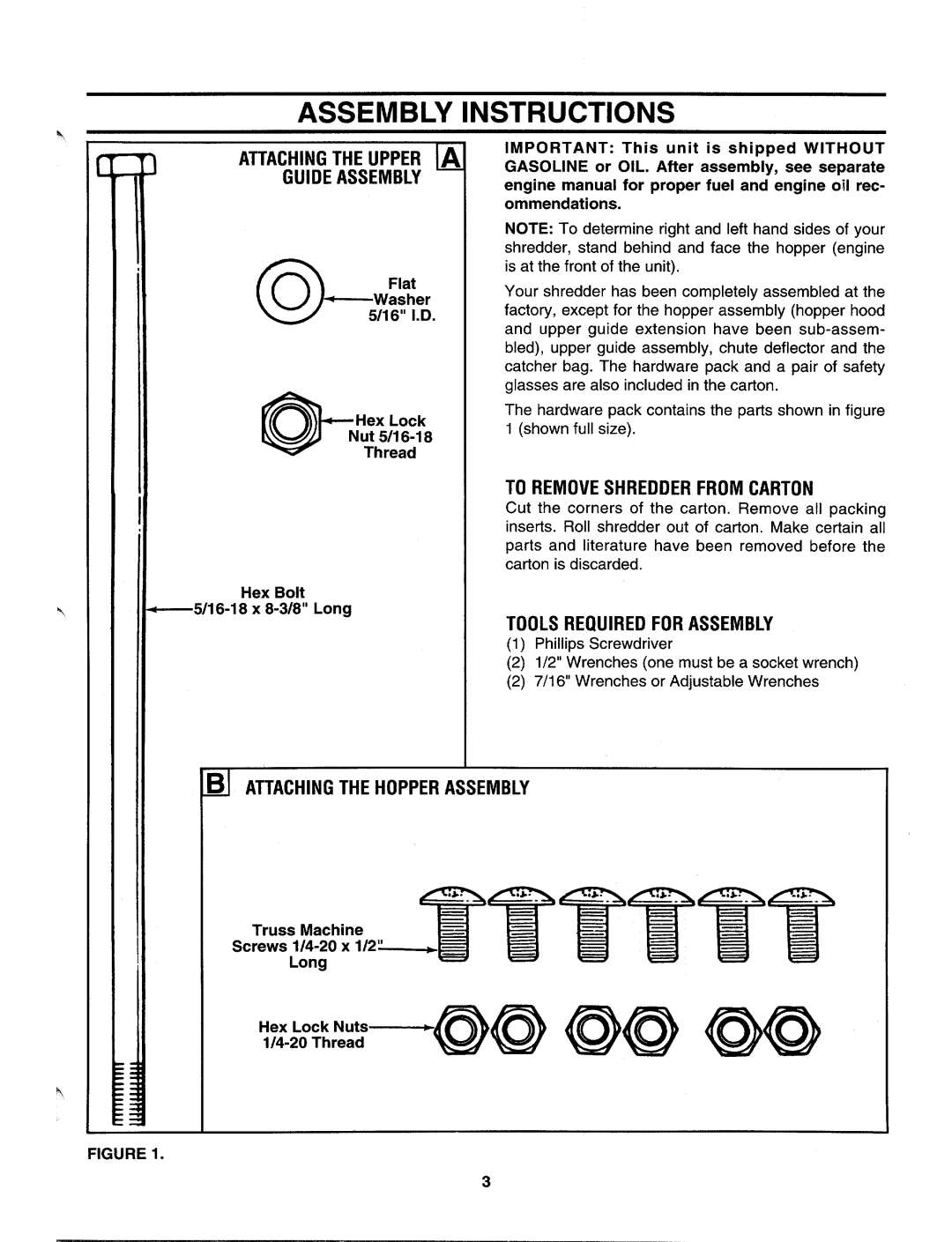 MTD 645C thru 650C manual 