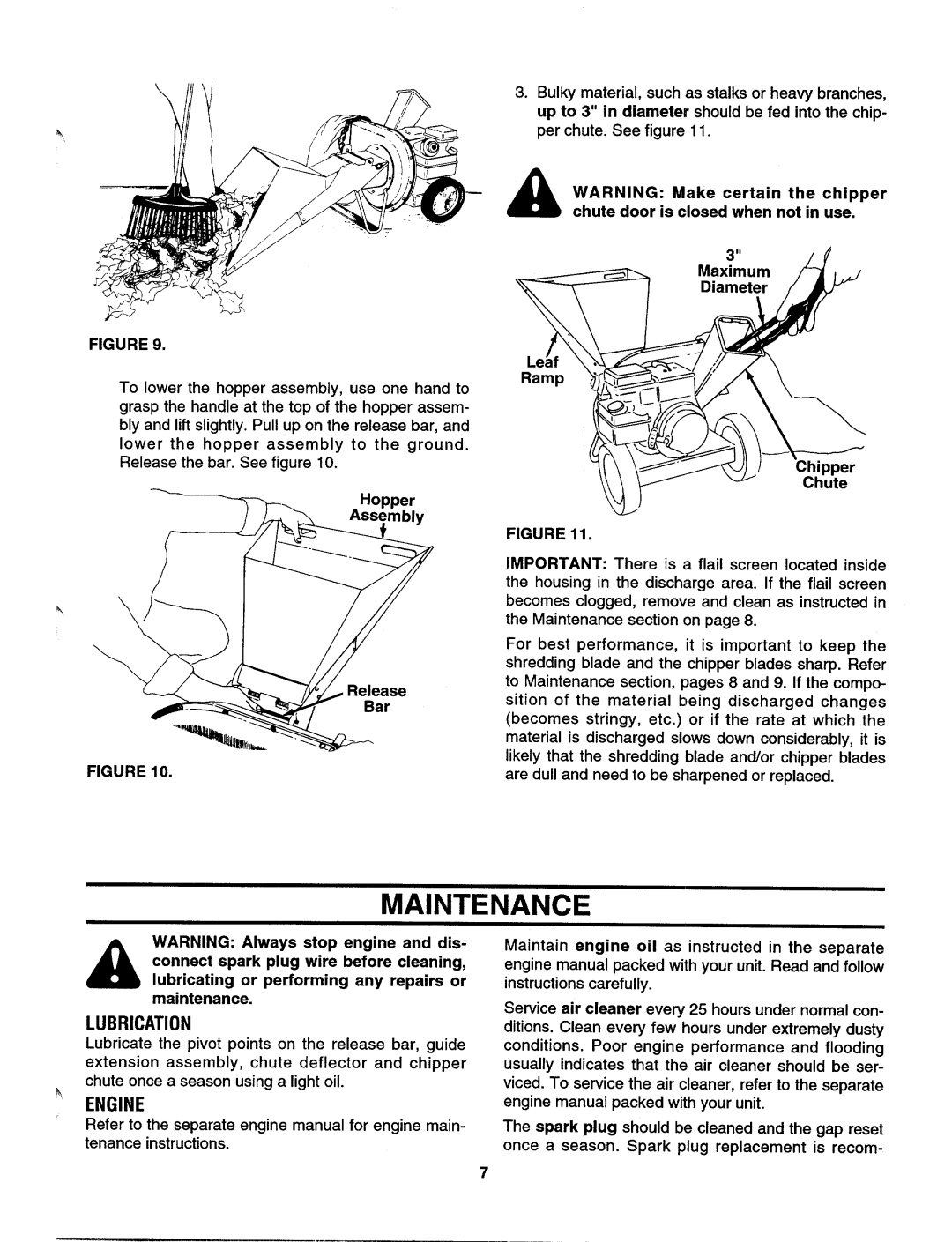 MTD 645C thru 650C manual 