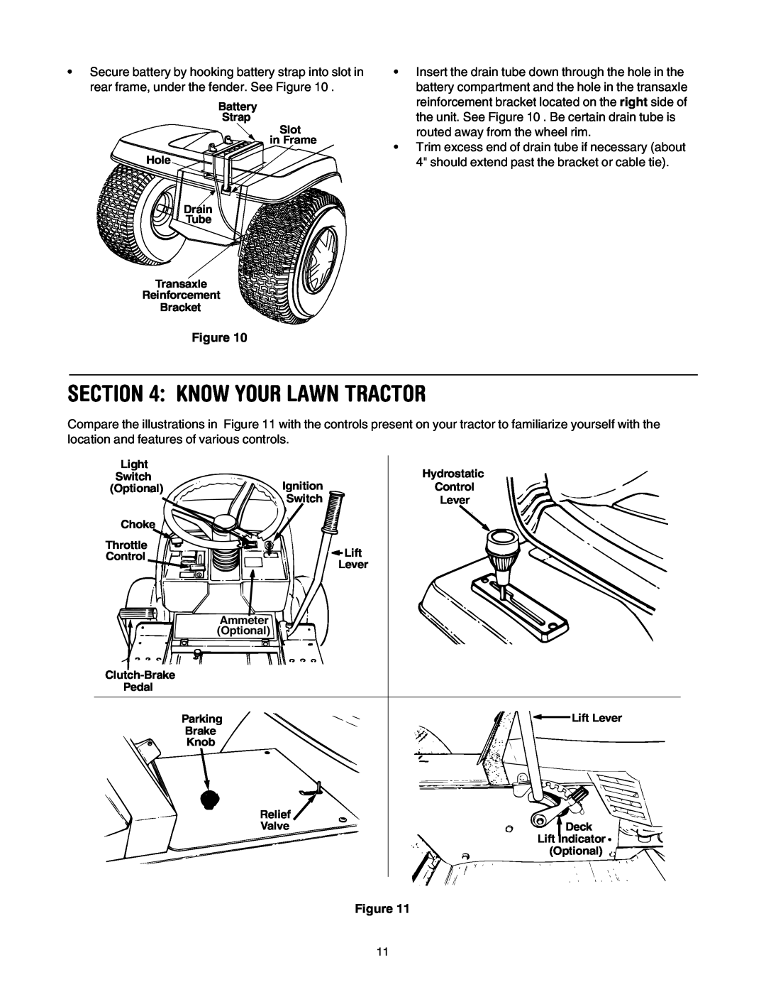 MTD 690 through 699 manual Know Your Lawn Tractor, Brake 