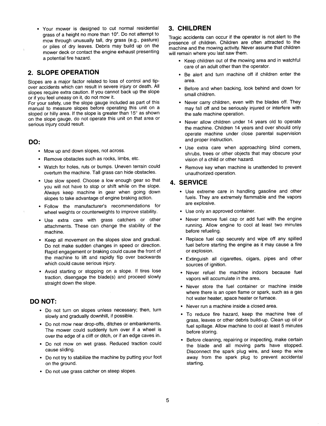 MTD 690 thru 699 manual 