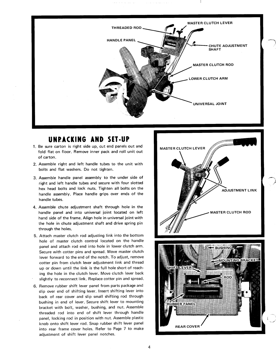 MTD 7090-1 manual 