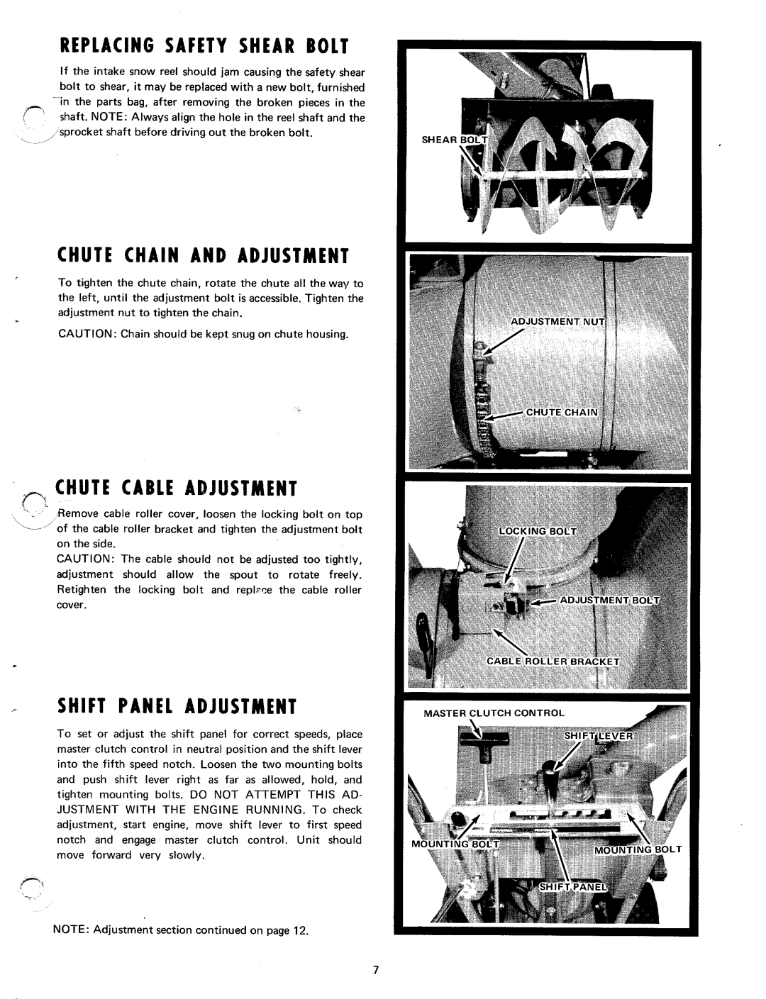 MTD 7090-1 manual 