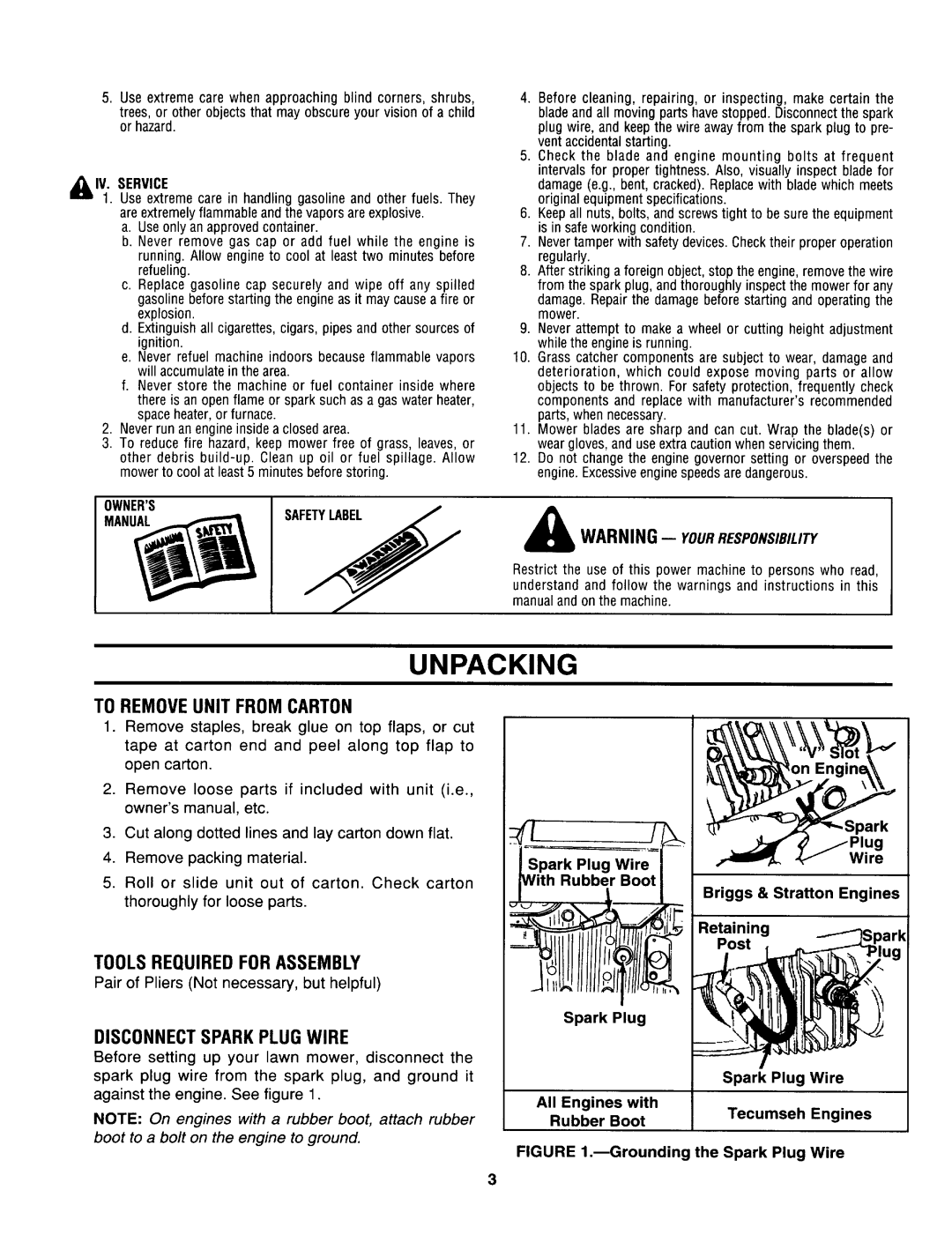 MTD 730 thru 738 manual 