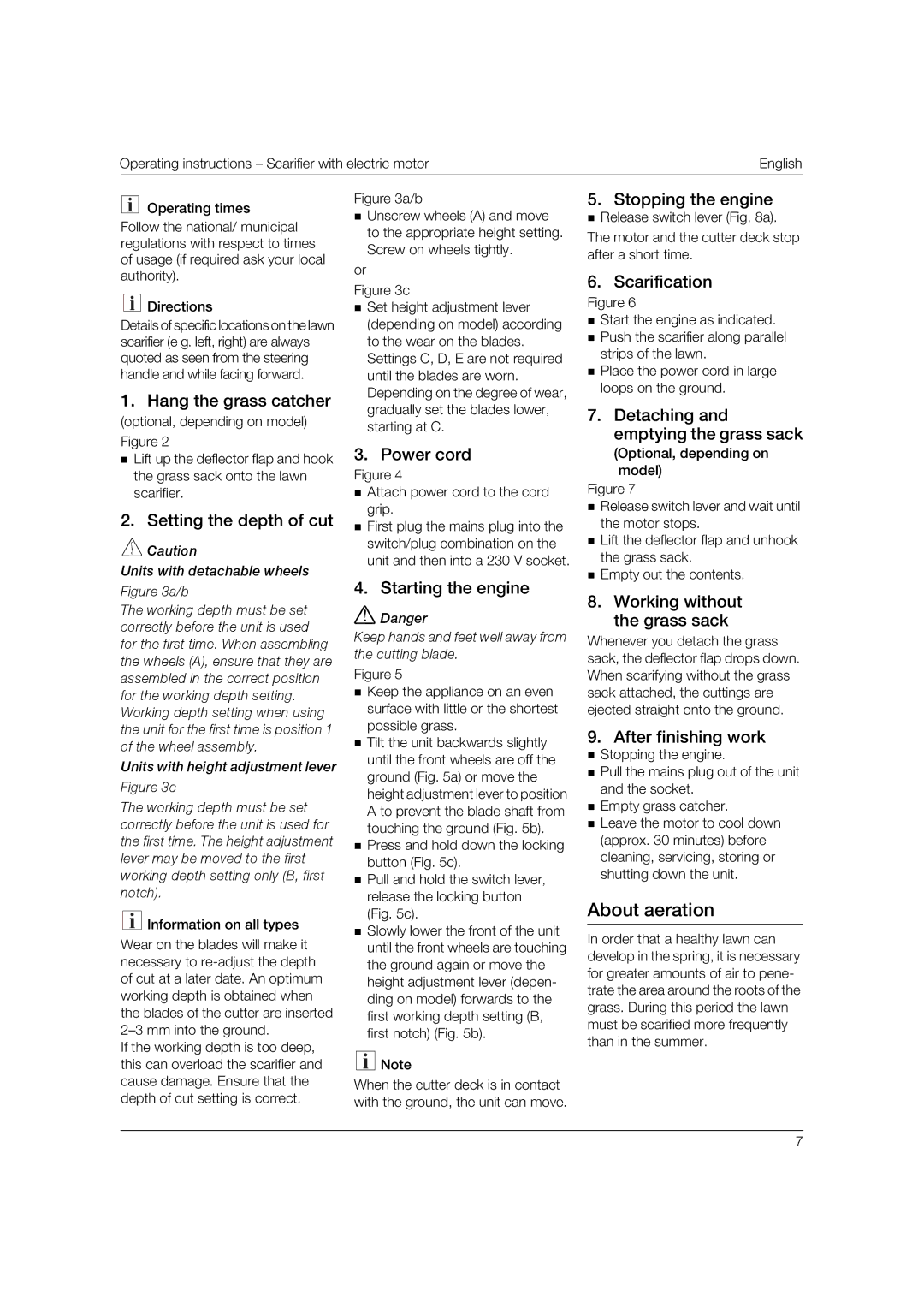 MTD 769-00765D manual About aeration 