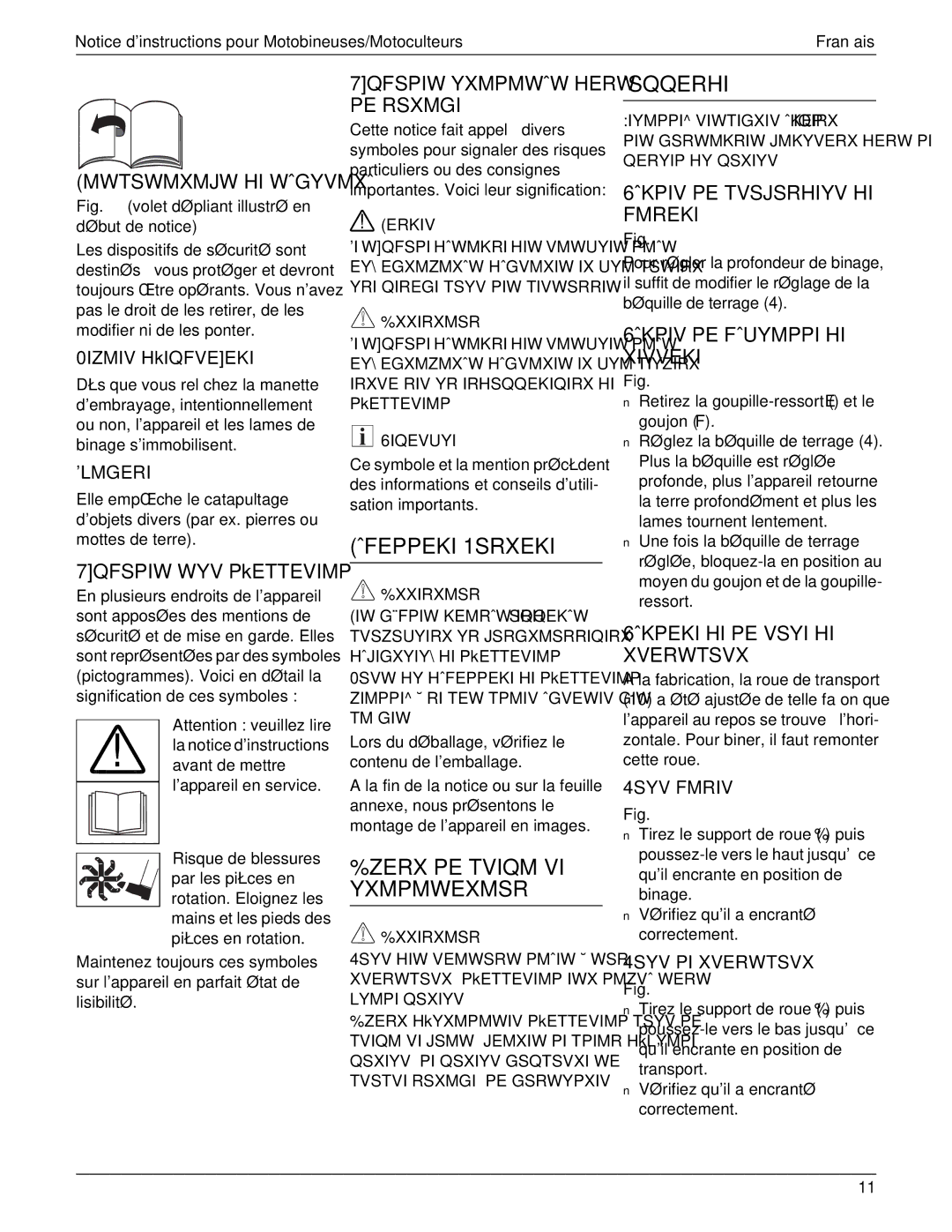 MTD 769-01558 manual ÃFEPPEKI1SRXEKI, Zerxpetviqmàvi Yxmpmwexmsr, Sqqerhi 