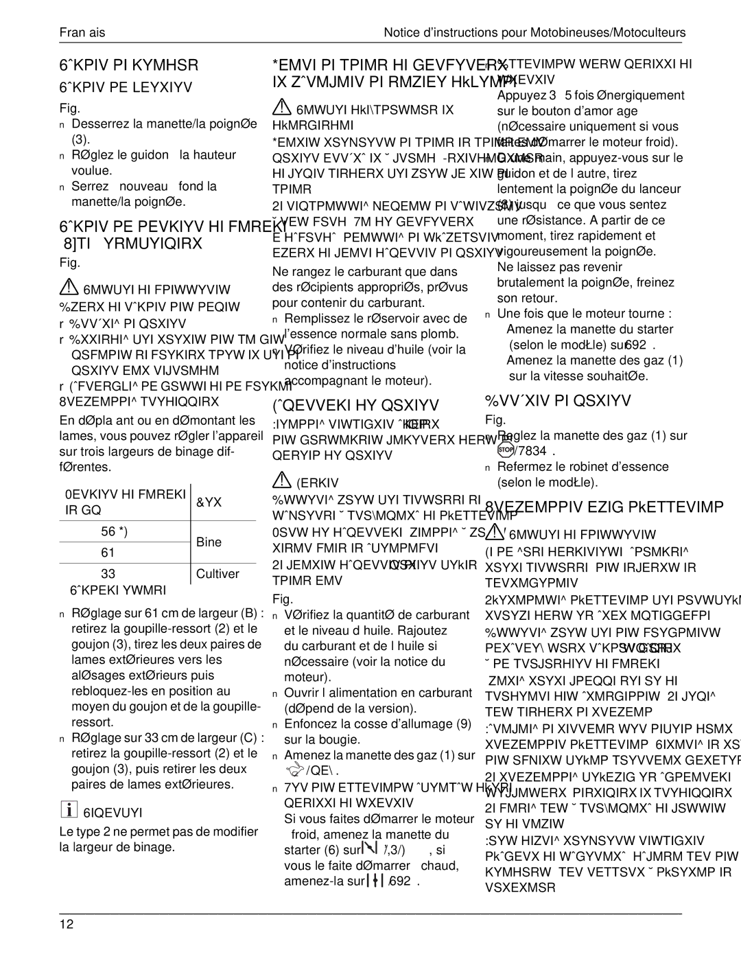 MTD 769-01558 manual 6ÃKPIVPIKYMHSR, Ãqevvekihyqsxiyv, Vvâxivpiqsxiyv, 8VEZEMPPIVEZIGPkETTEVIMP, 6ÃKPIVPELEYXIYV 