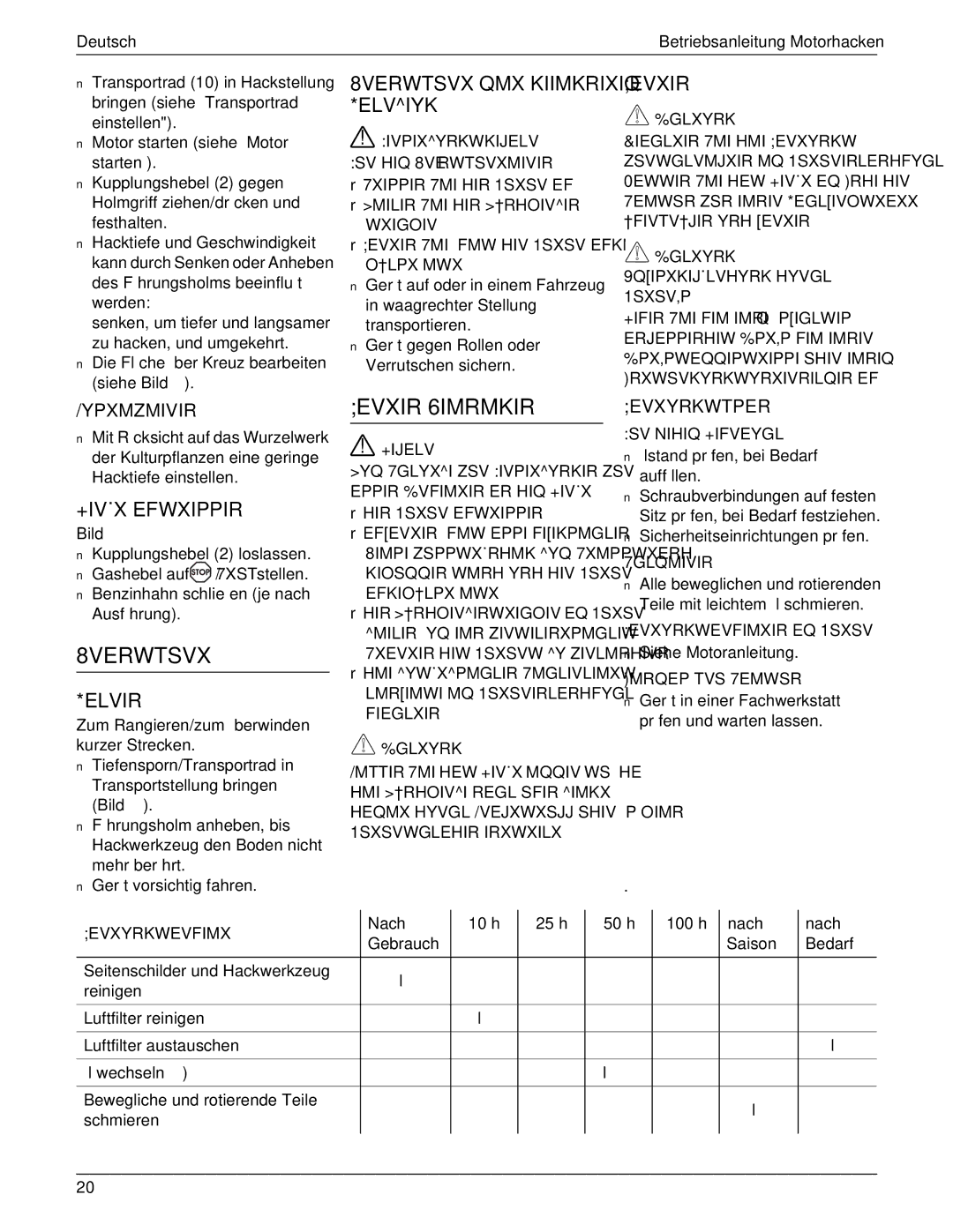 MTD 769-01558 manual EVXIR6IMRMKIR, Evxir, +Ivçxefwxippir, Elvir 