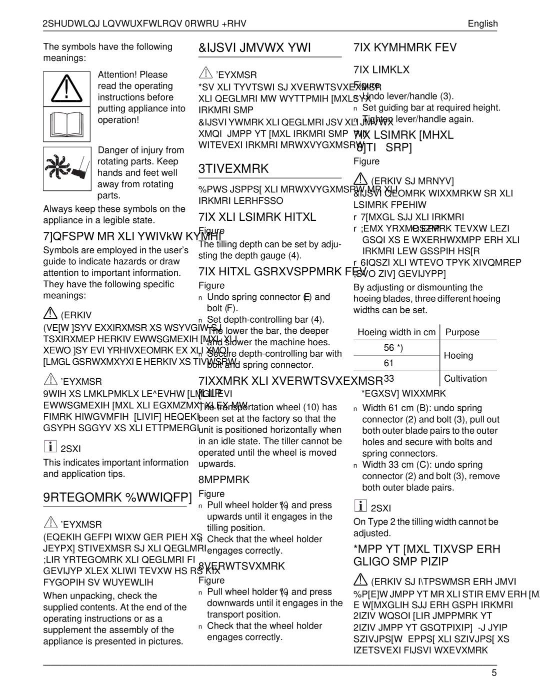 MTD 769-01558 manual Ijsvijmvwxywi, 3TIVEXMRK, 9RTEGOMRK%WWIQFP 