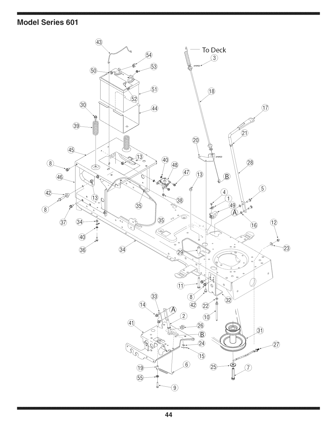 MTD 769-01645A warranty To Deck 