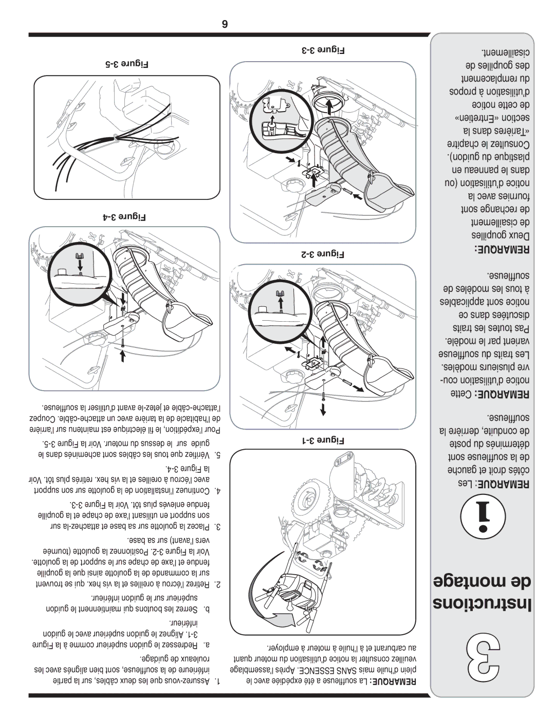 MTD 769-04210 warranty Cette Remarque, Les Remarque 