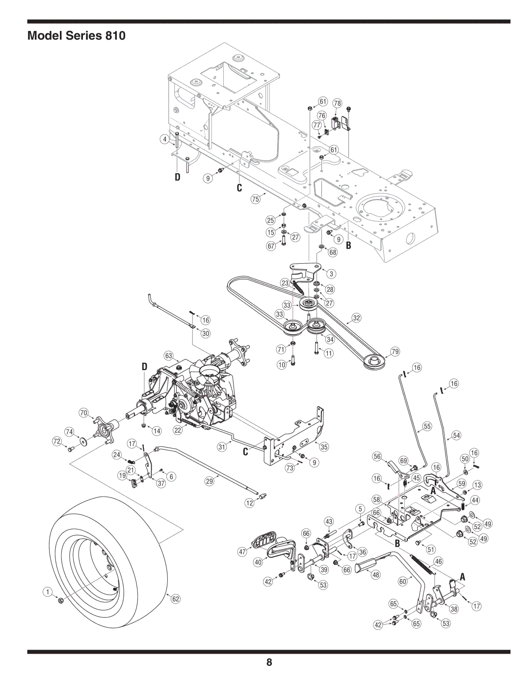 MTD 810 manual 19 21 