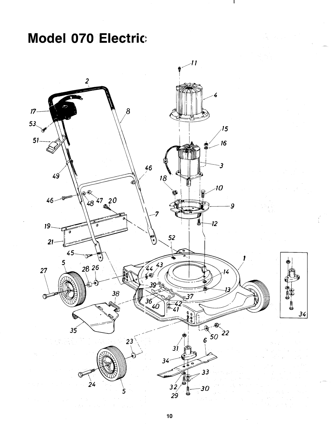 MTD 18070C, 82-0629, 186-070-000 manual 