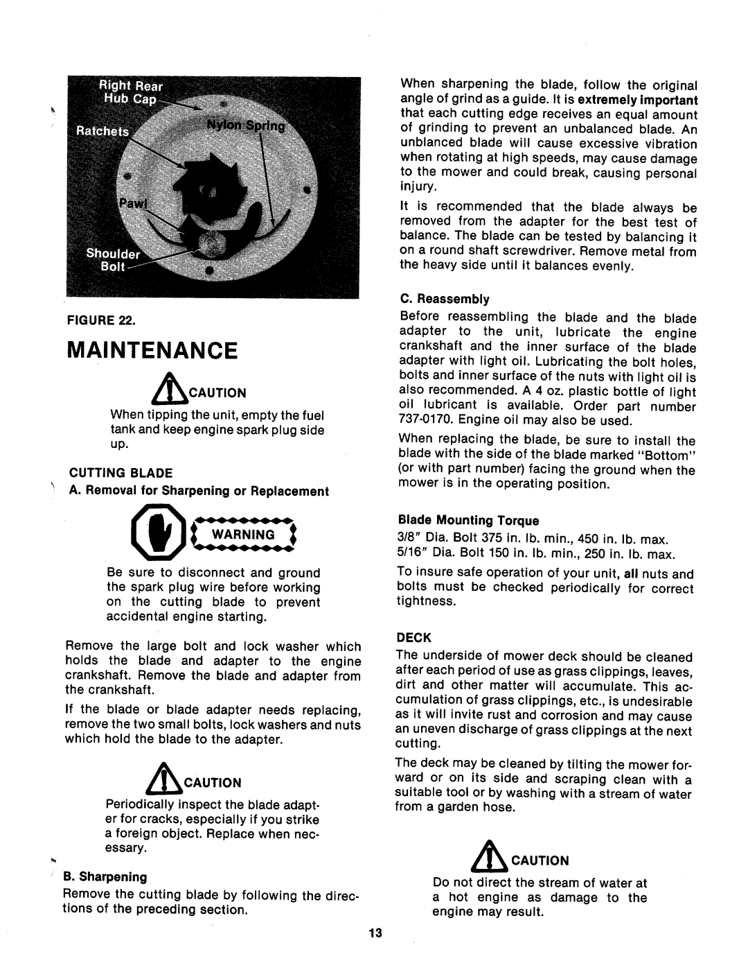 MTD 123-296A, 82-0632 manual 