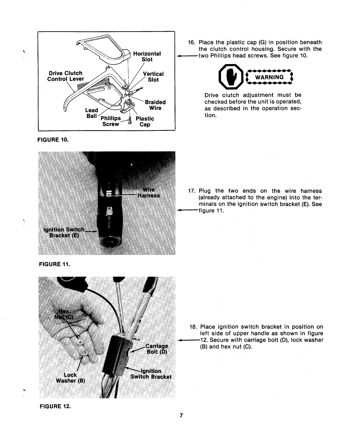 MTD 123-296A, 82-0632 manual 