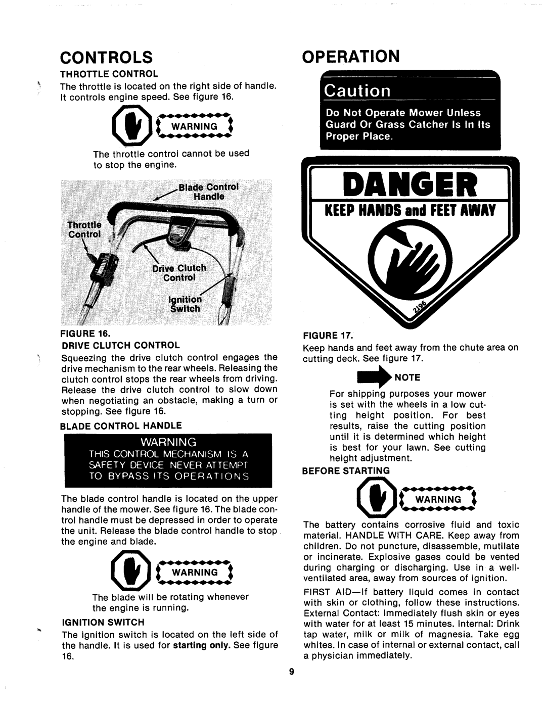 MTD 123-296A, 82-0632 manual 