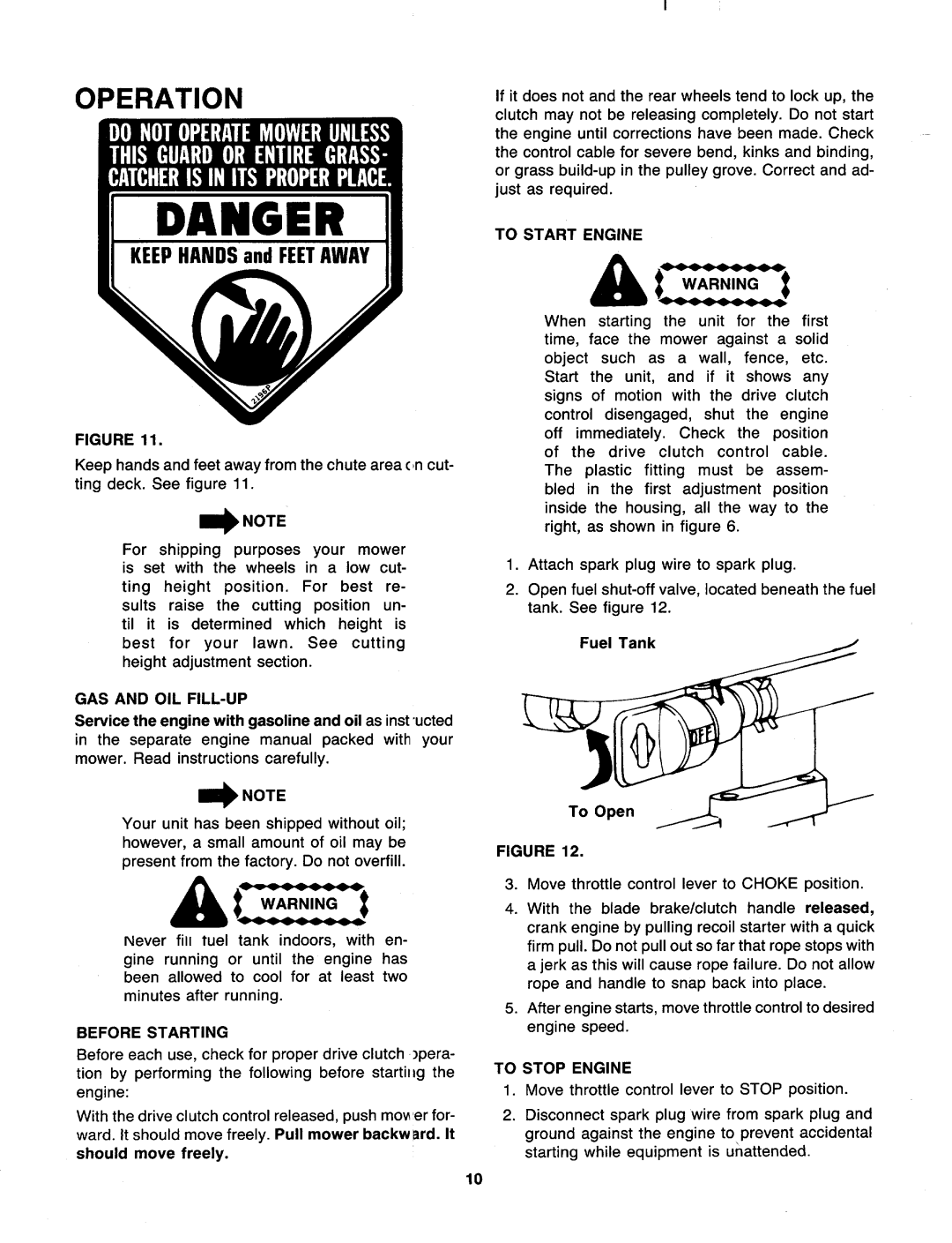 MTD 82-0664 manual 