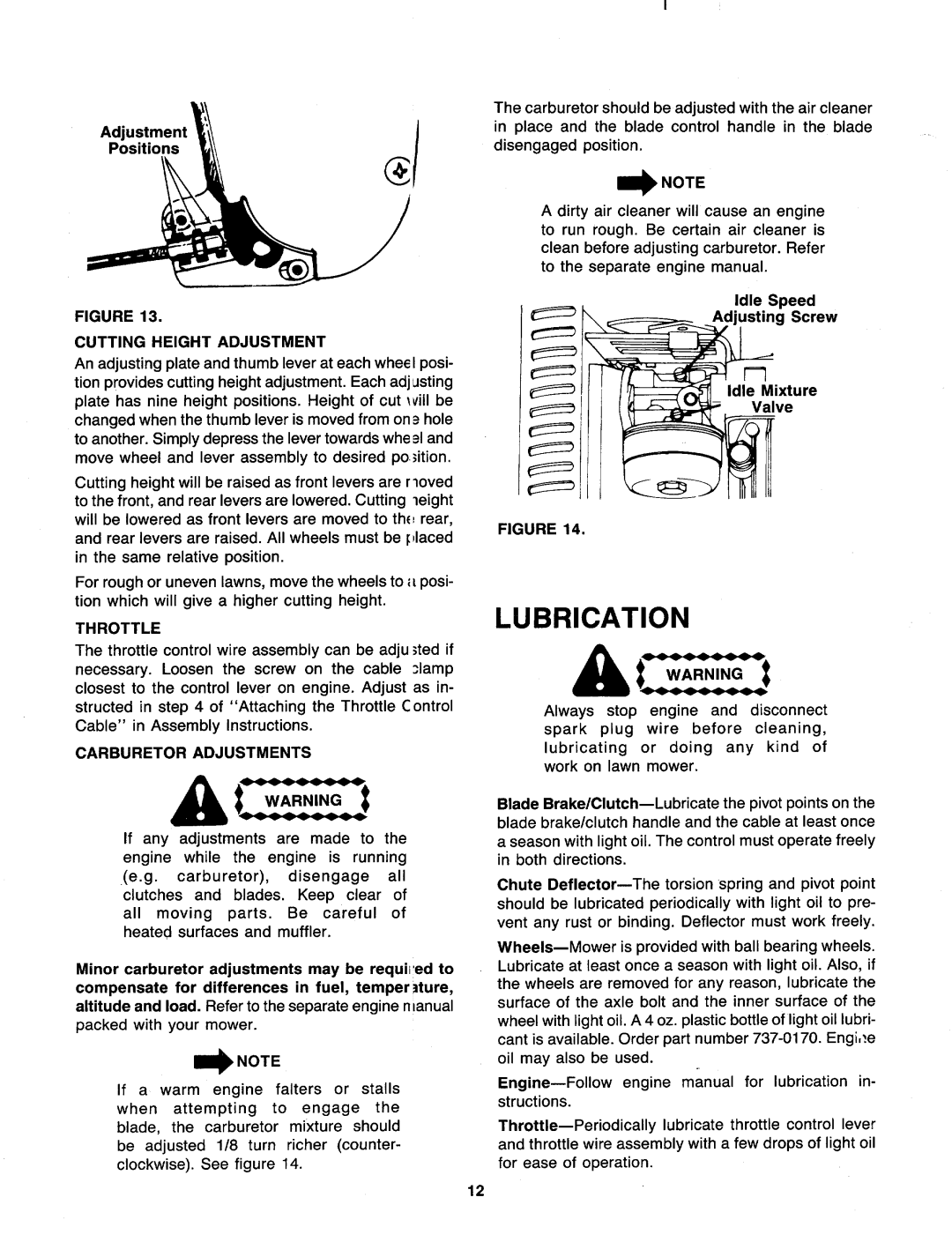 MTD 82-0664 manual 