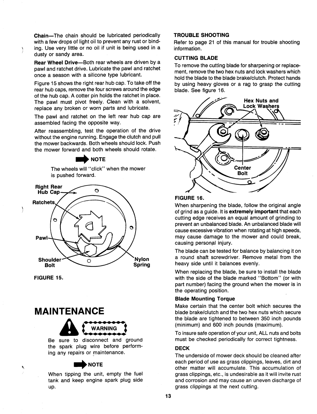 MTD 82-0664 manual 