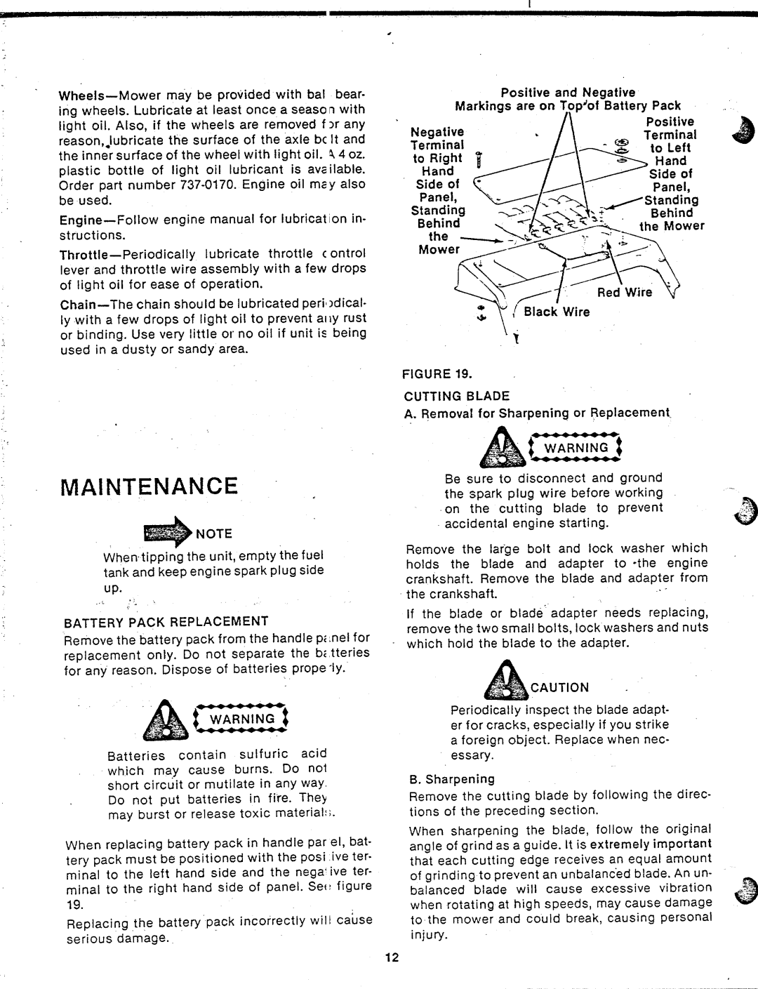 MTD 82-0667 manual 