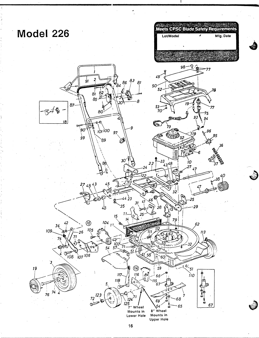 MTD 82-0667 manual 