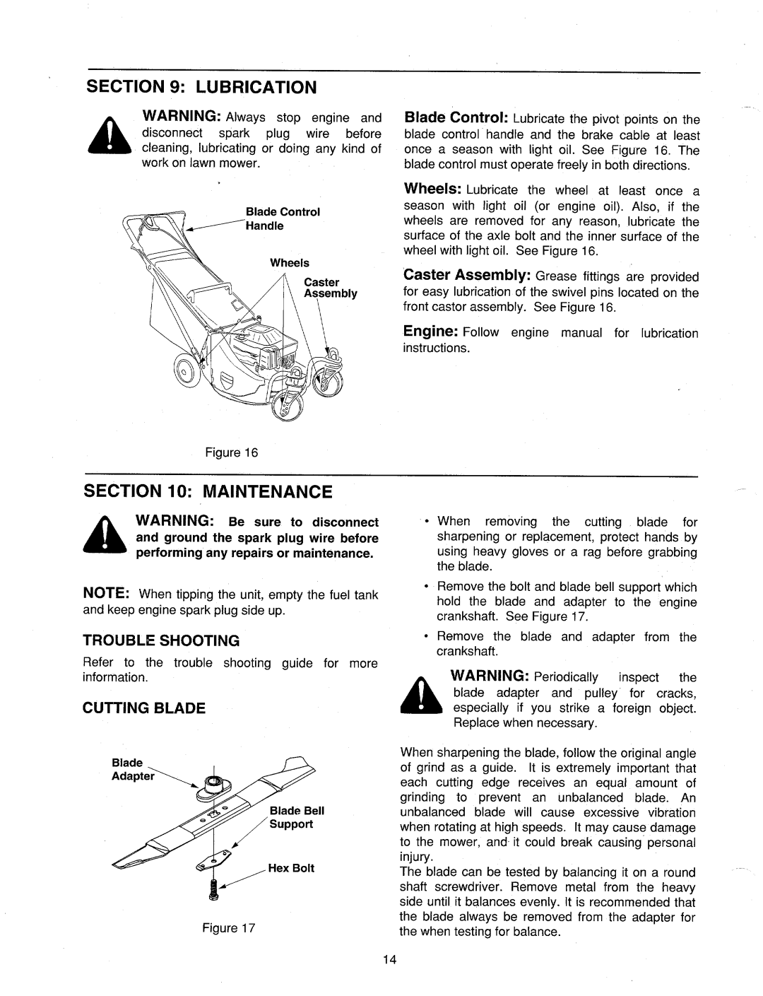 MTD 820 manual 