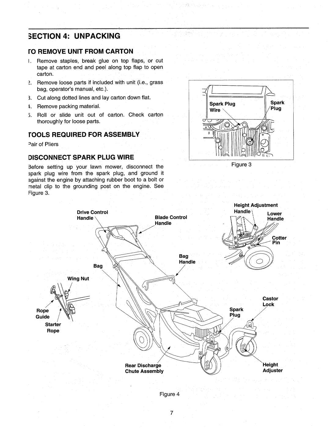 MTD 820 manual 