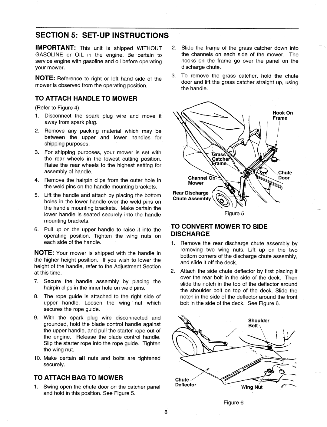 MTD 820 manual 